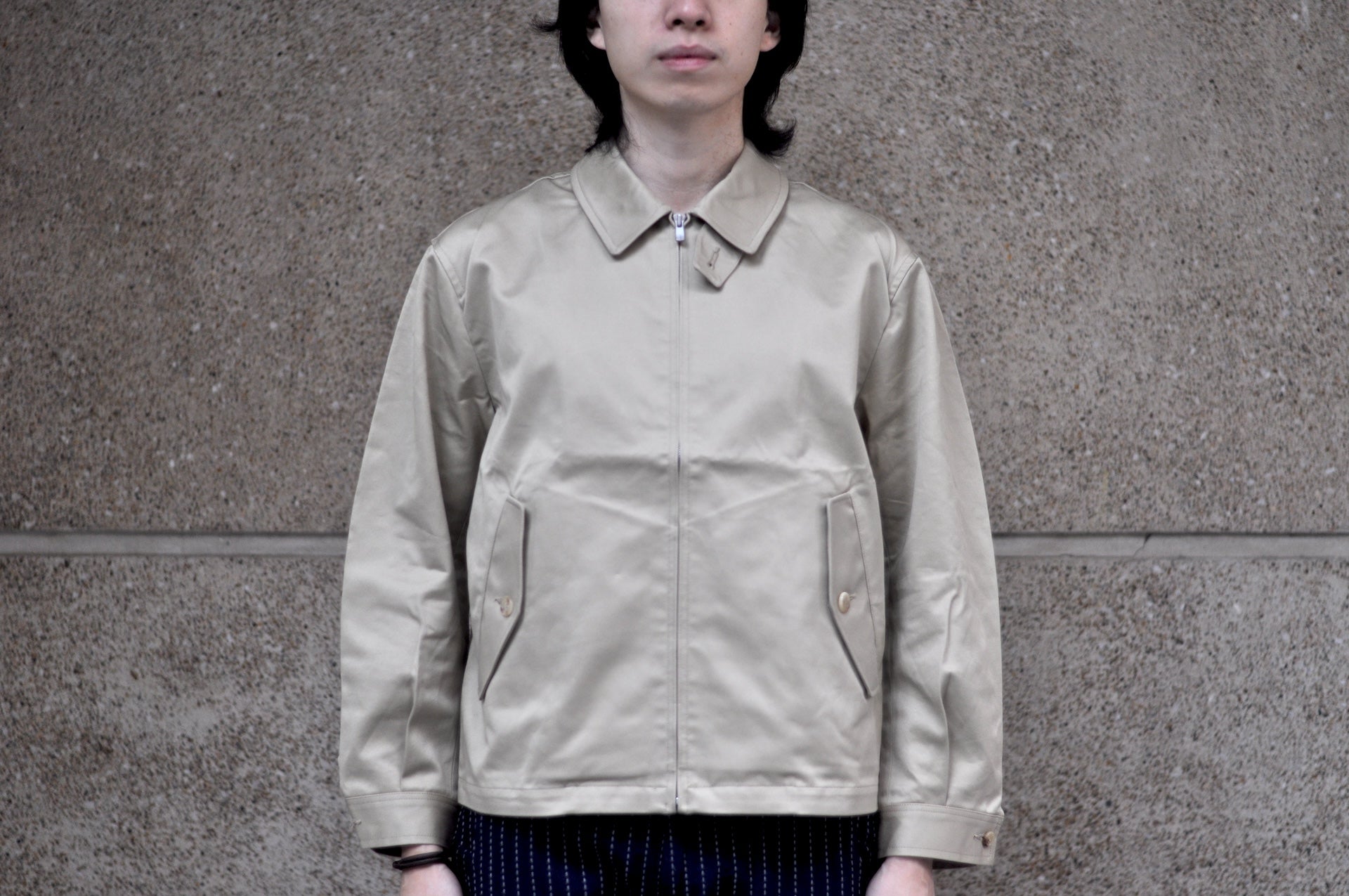 Momotaro "Year-Round" Weapon Chino West Point Sports Jacket (Beige)