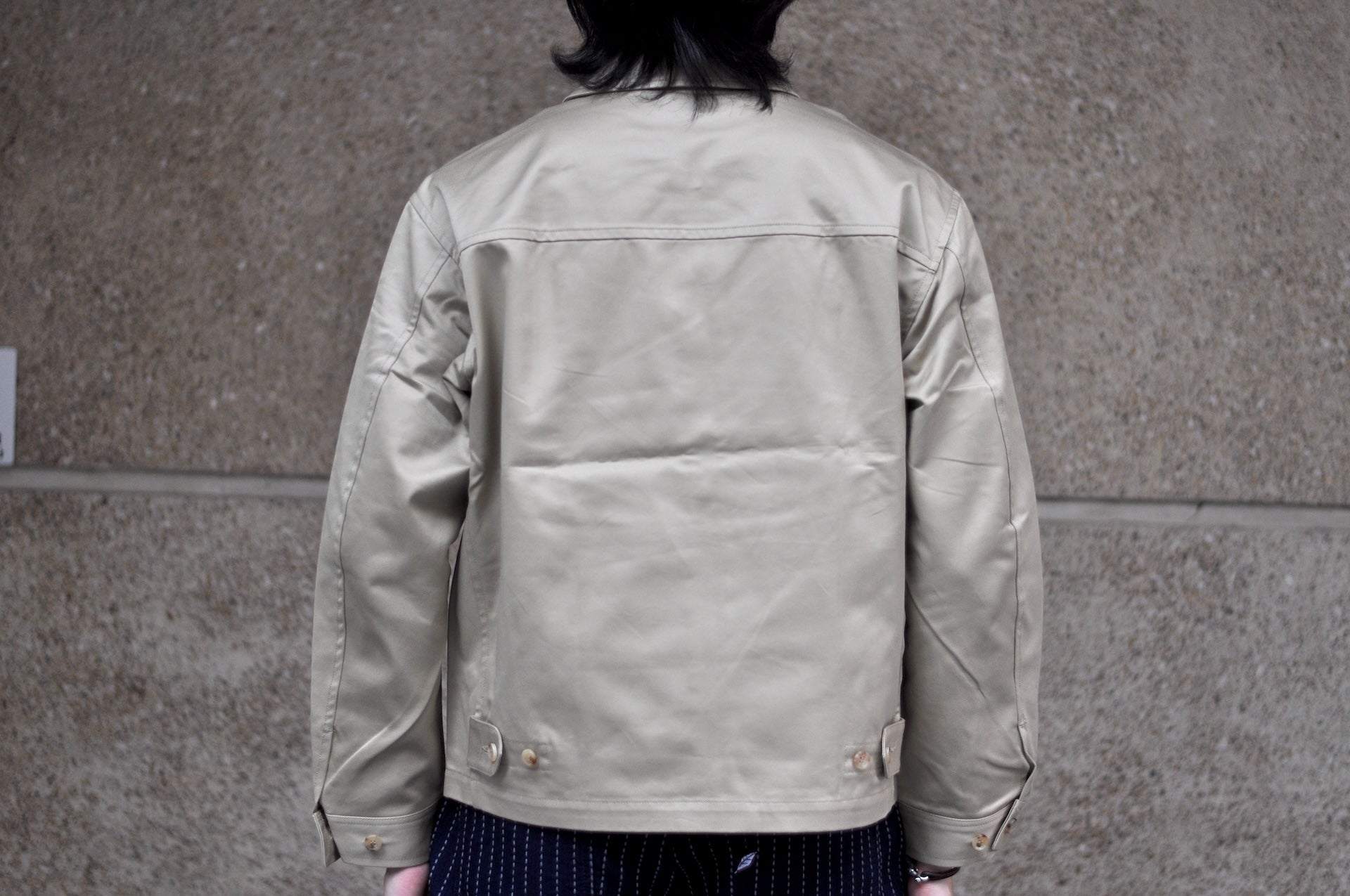 Momotaro "Year-Round" Weapon Chino West Point Sports Jacket (Beige)