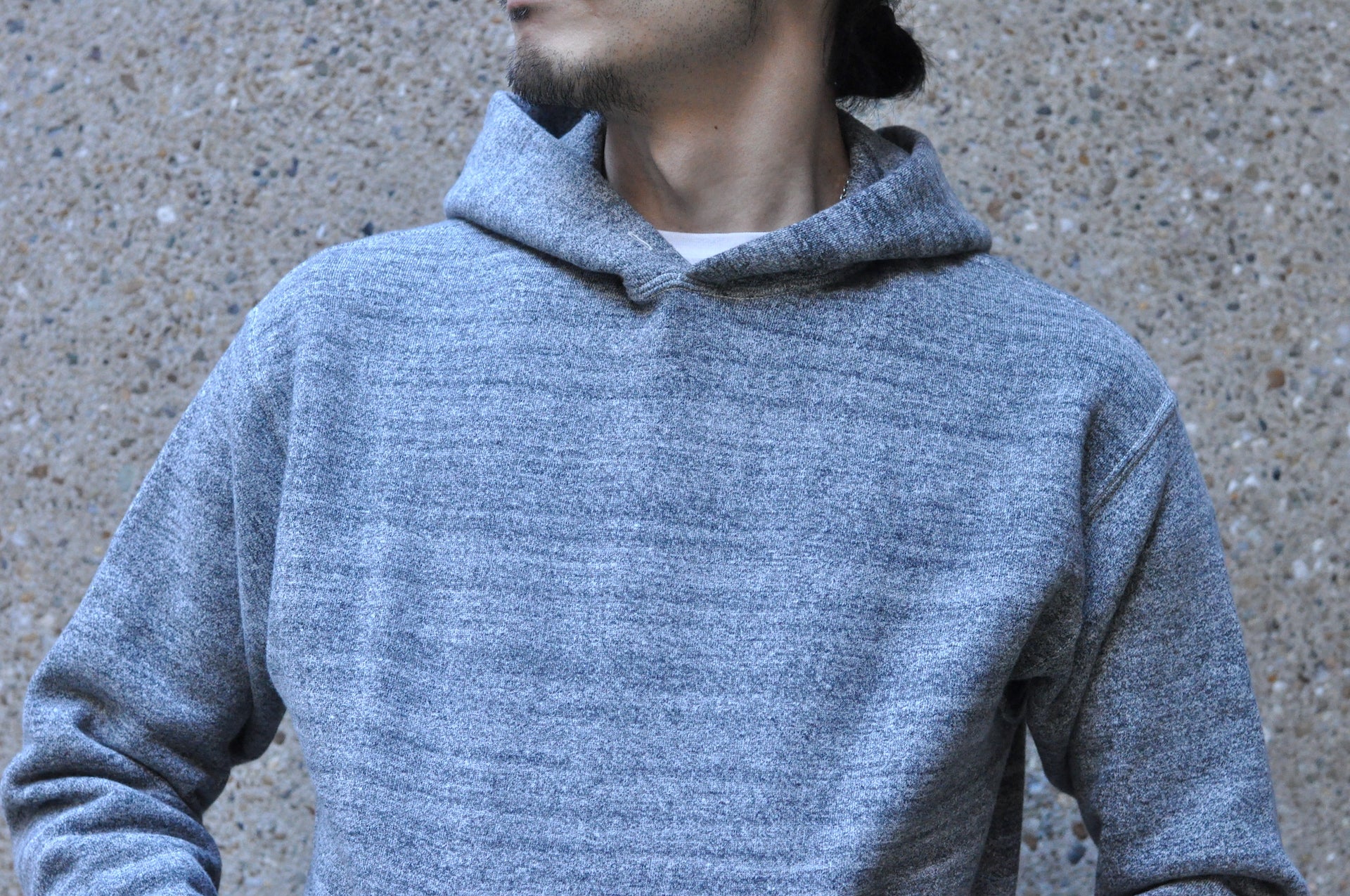 Dubble Works 11oz "Tsuri-ami" Loopwheeled Pull Over (Heather Charcoal)