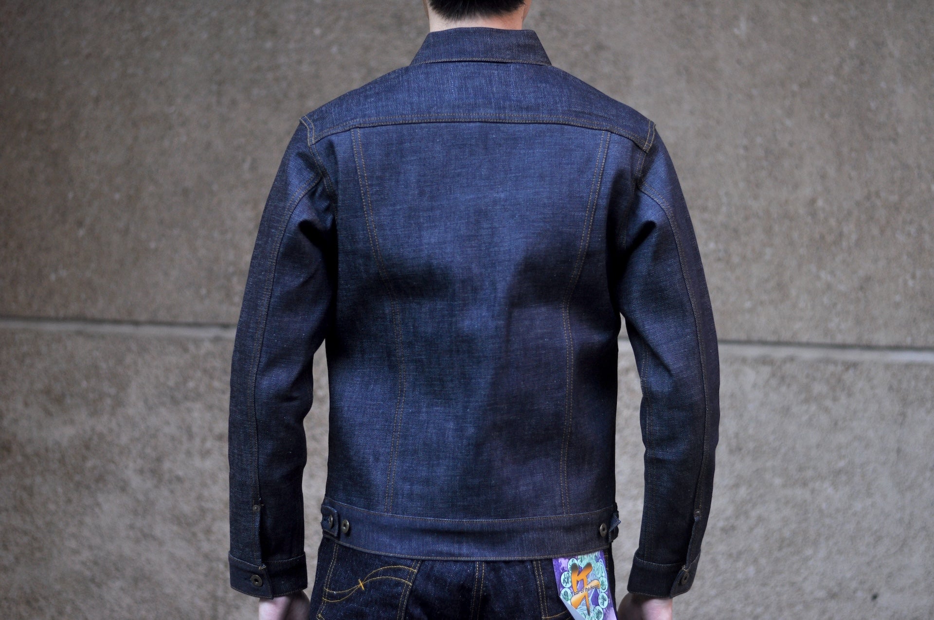 Japan Blue 12.5oz Indigo Dyed Modified Type 2 Denim Jacket