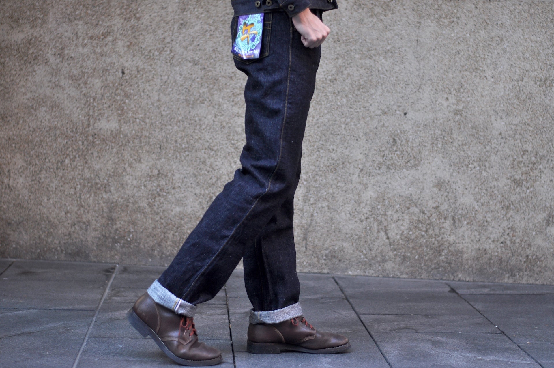 Samurai 17oz S210XJ17oz-26U “Year of the Horse” Denim (Saddle Slim fit)