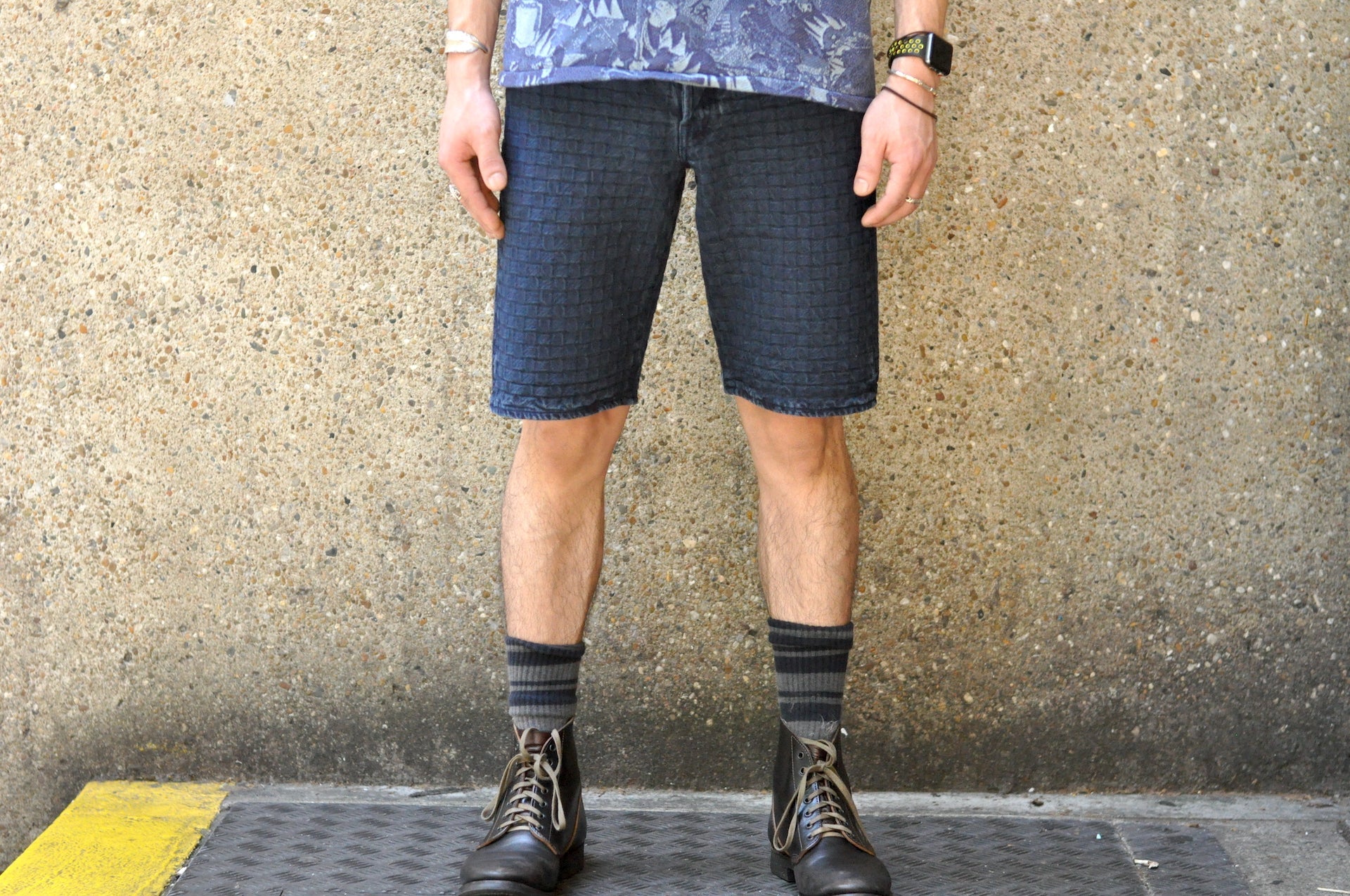 STUDIO DARTISAN AJIRO DENIM ショートパンツ【新品】 STUDIO D'ARTISAN ダルチ DARTISAN AJIRO DENIM ショートパンツ