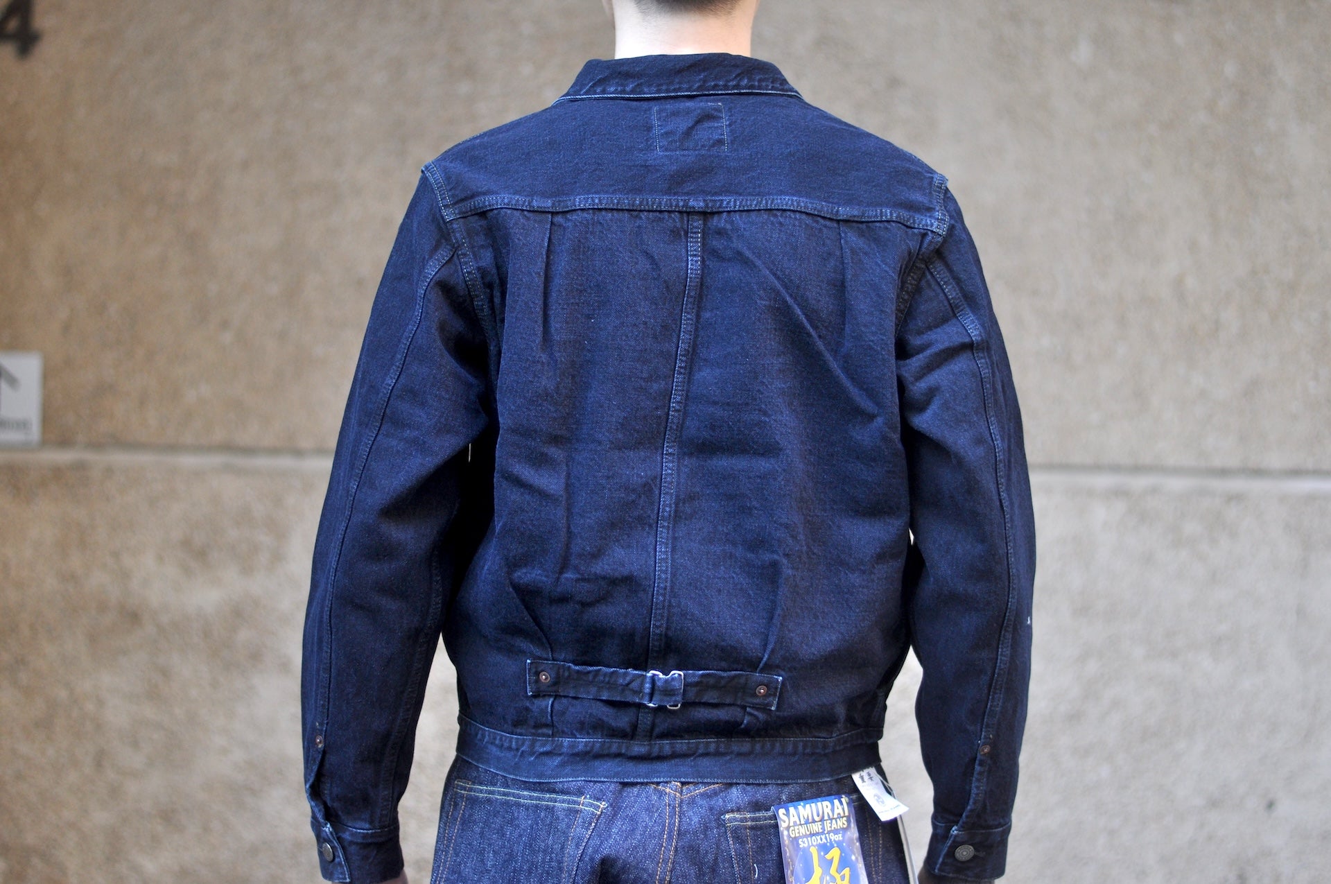 Omoto Denim 13.5oz  “Charcoal Overdyed” War-Mode Type 1 Denim Jacket