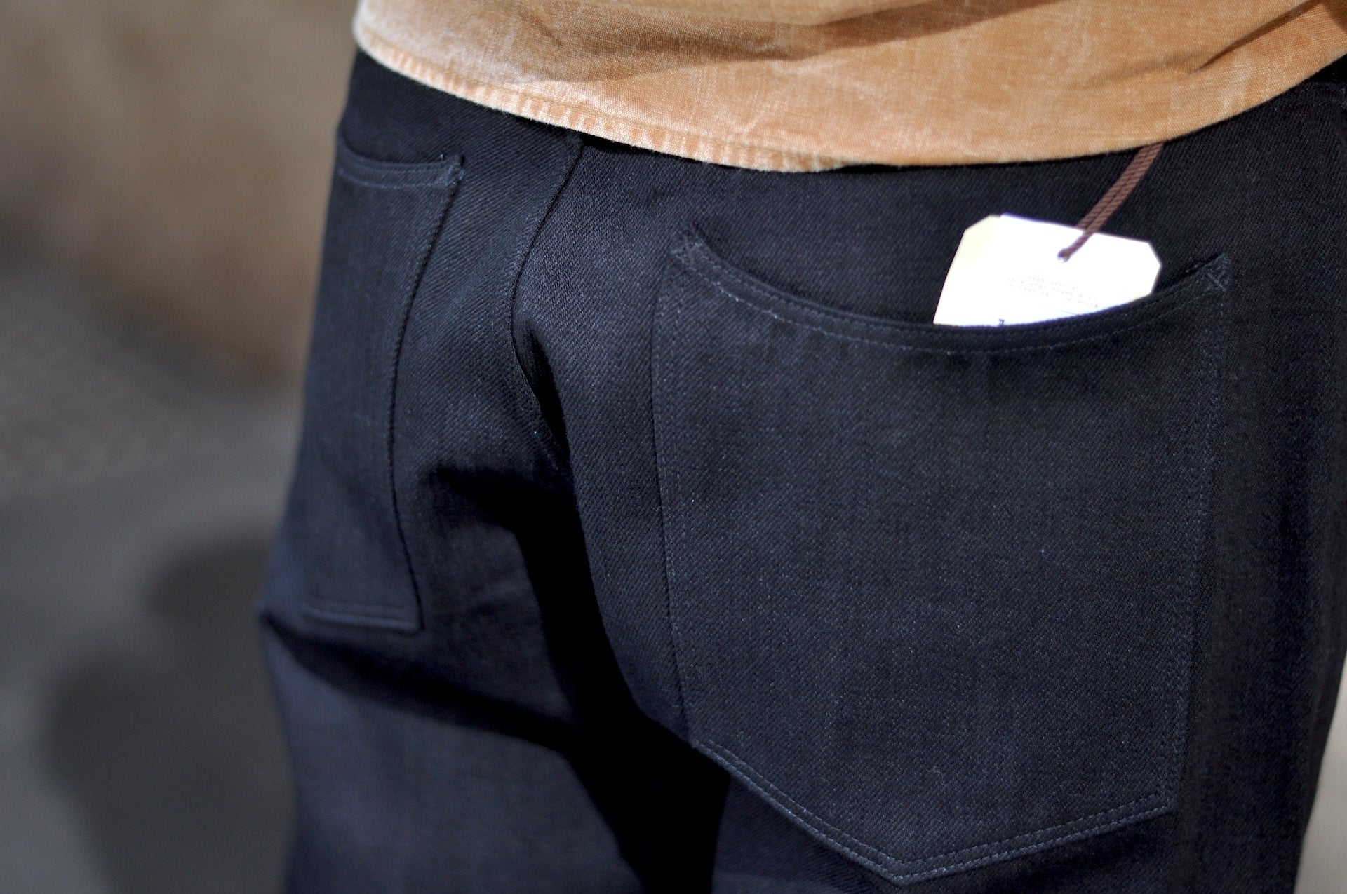 Stevenson Overall Co. 12.5oz Solid Black "Encinitas" 150-RXS Denim (Regular Straight Fit)