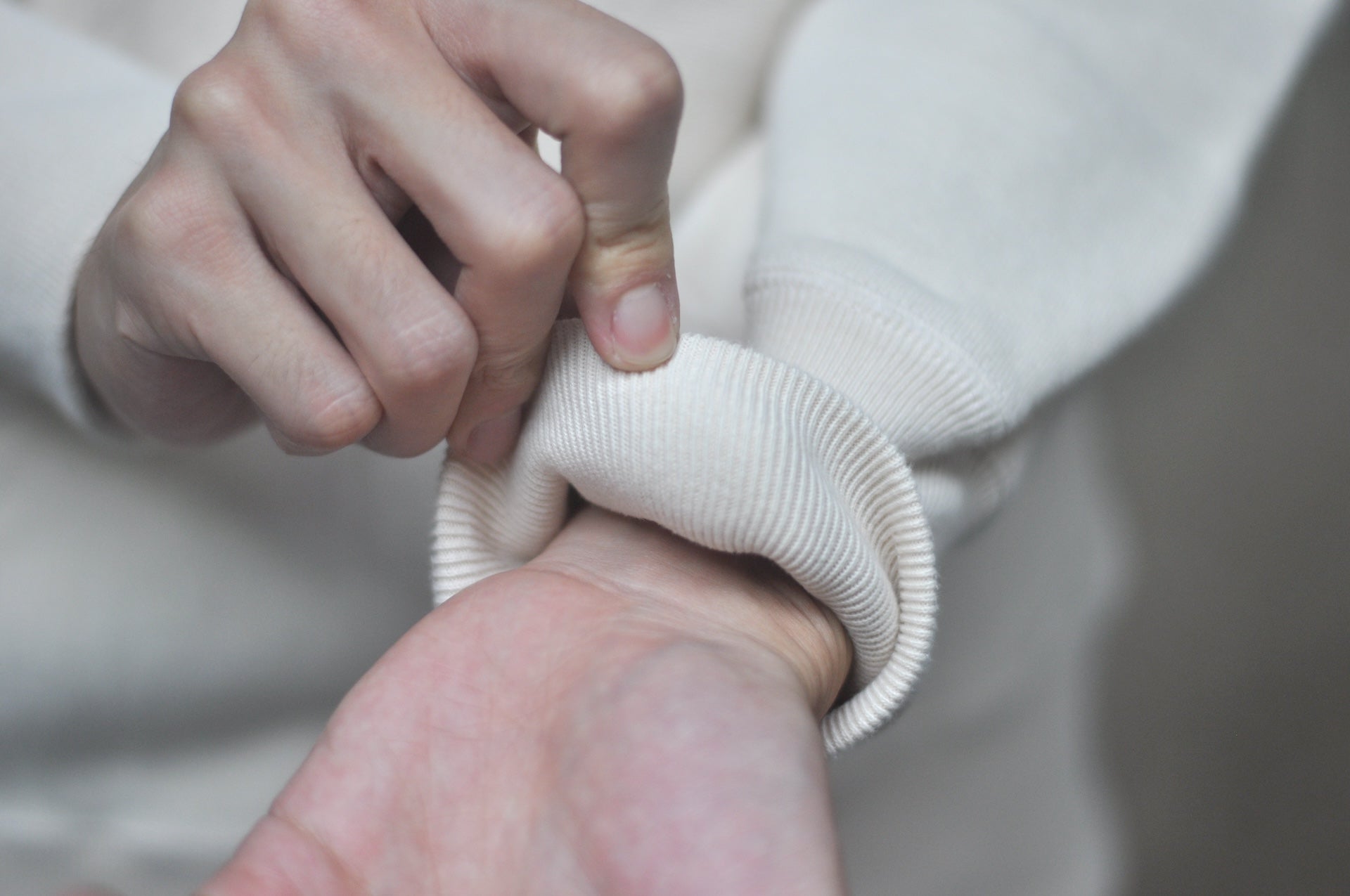 Studio D'Artisan 12oz "Ishikawadai" Loopwheeled Sweatshirt (Ivory)