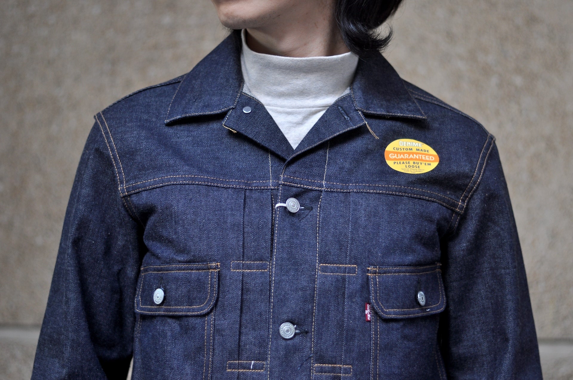 Denime X Warehouse Co. LOT. 232XX-54 14.5oz Indigo Dyed Type 2 Denim Jacket (1954 Model)