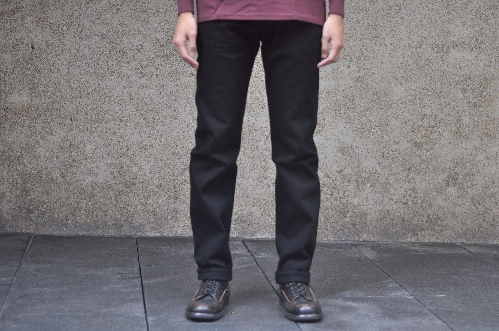 Studio D'Artisan 14oz "Kurozome" Ultimate-Black Denim (Tapered fit)