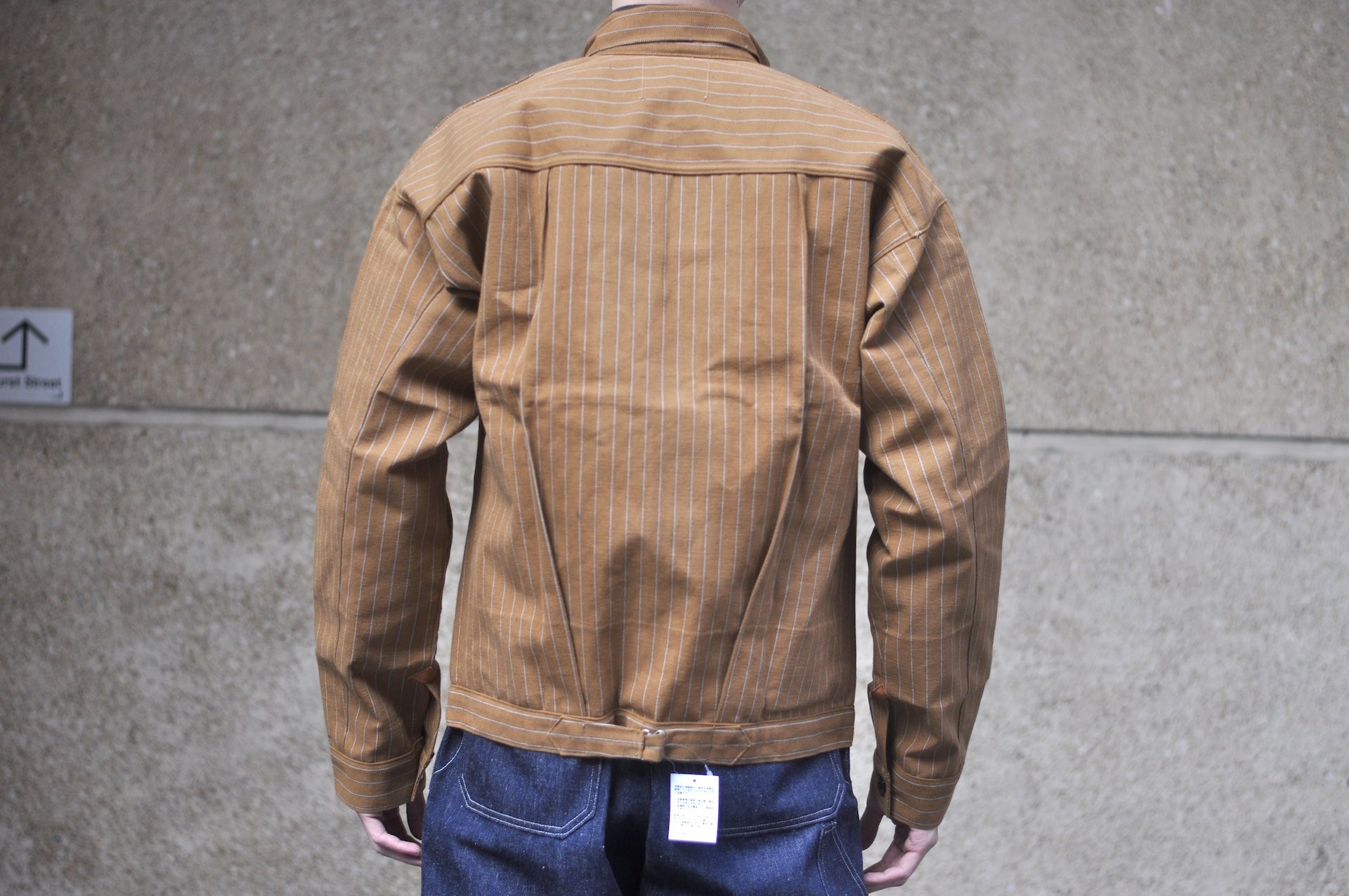 Warehouse Co. 11oz "Greenebaum" Leather Bound Selvage Duck Canvas Blouse