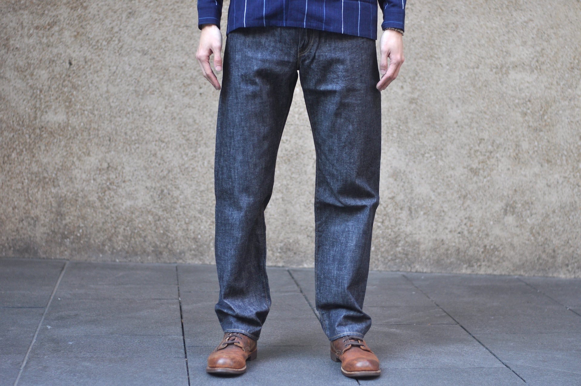 Omoto Denim 10oz “Feather Weight” Indigo Dyed 0613SZ Denim (Modern Straight fit)