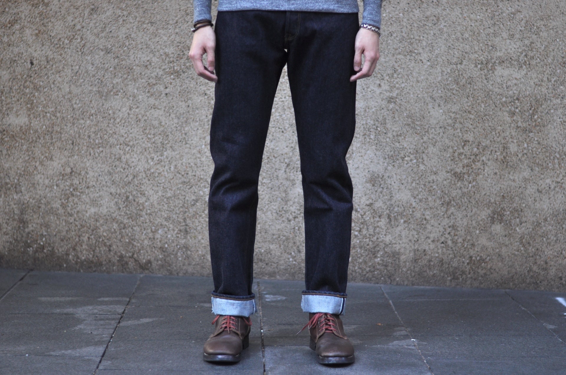 The Flat Head FN-8004 18oz Heavyweight Denim (Straight Tapered fit)