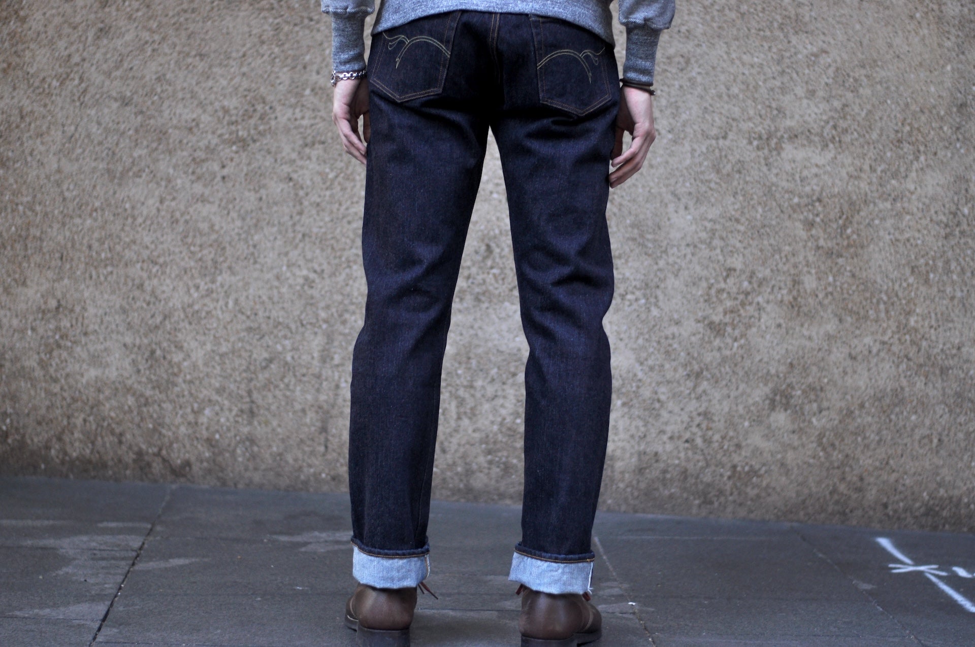 The Flat Head FN-8004 18oz Heavyweight Denim (Straight Tapered fit)