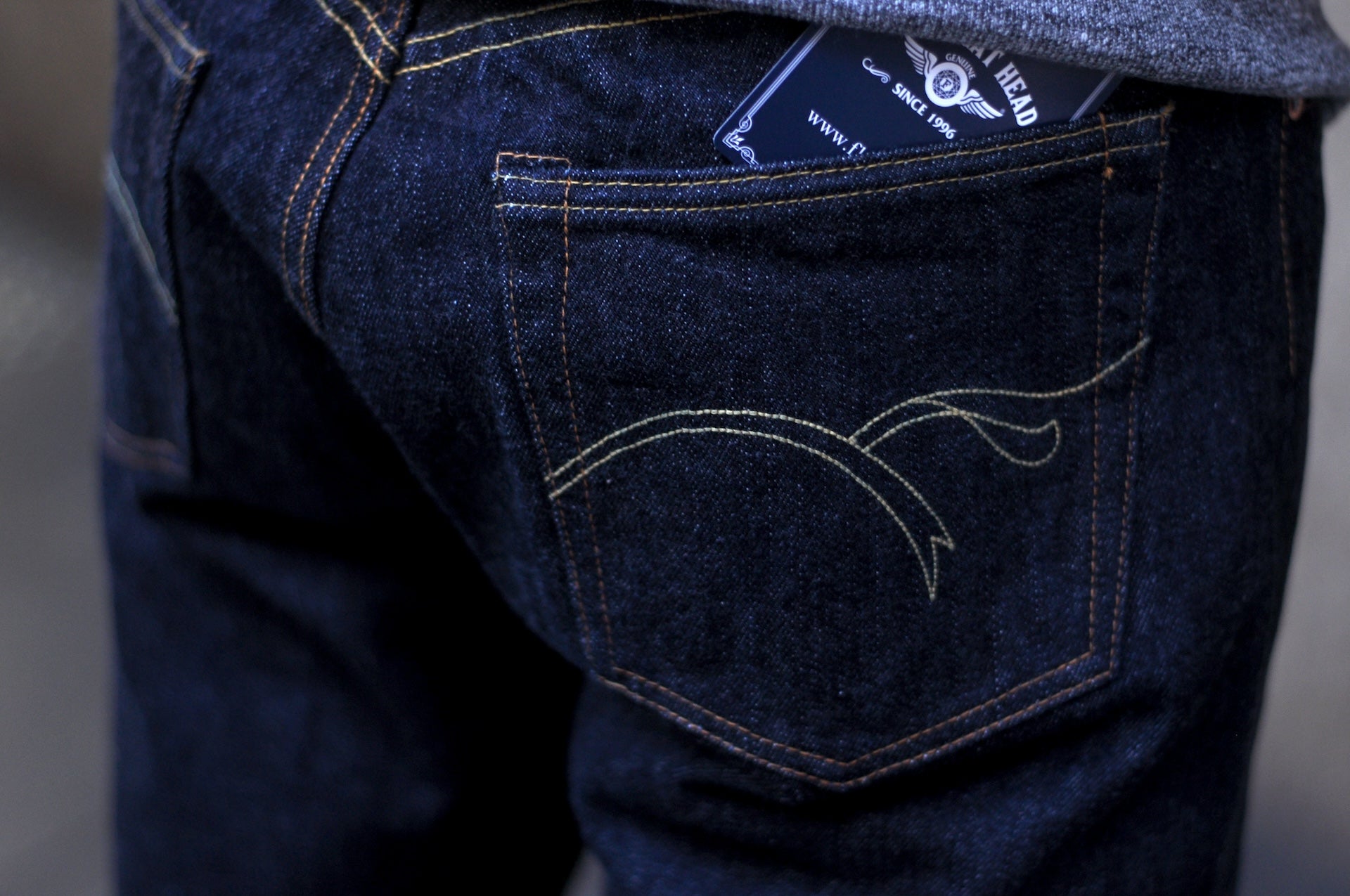 The Flat Head FN-8004 18oz Heavyweight Denim (Straight Tapered fit)