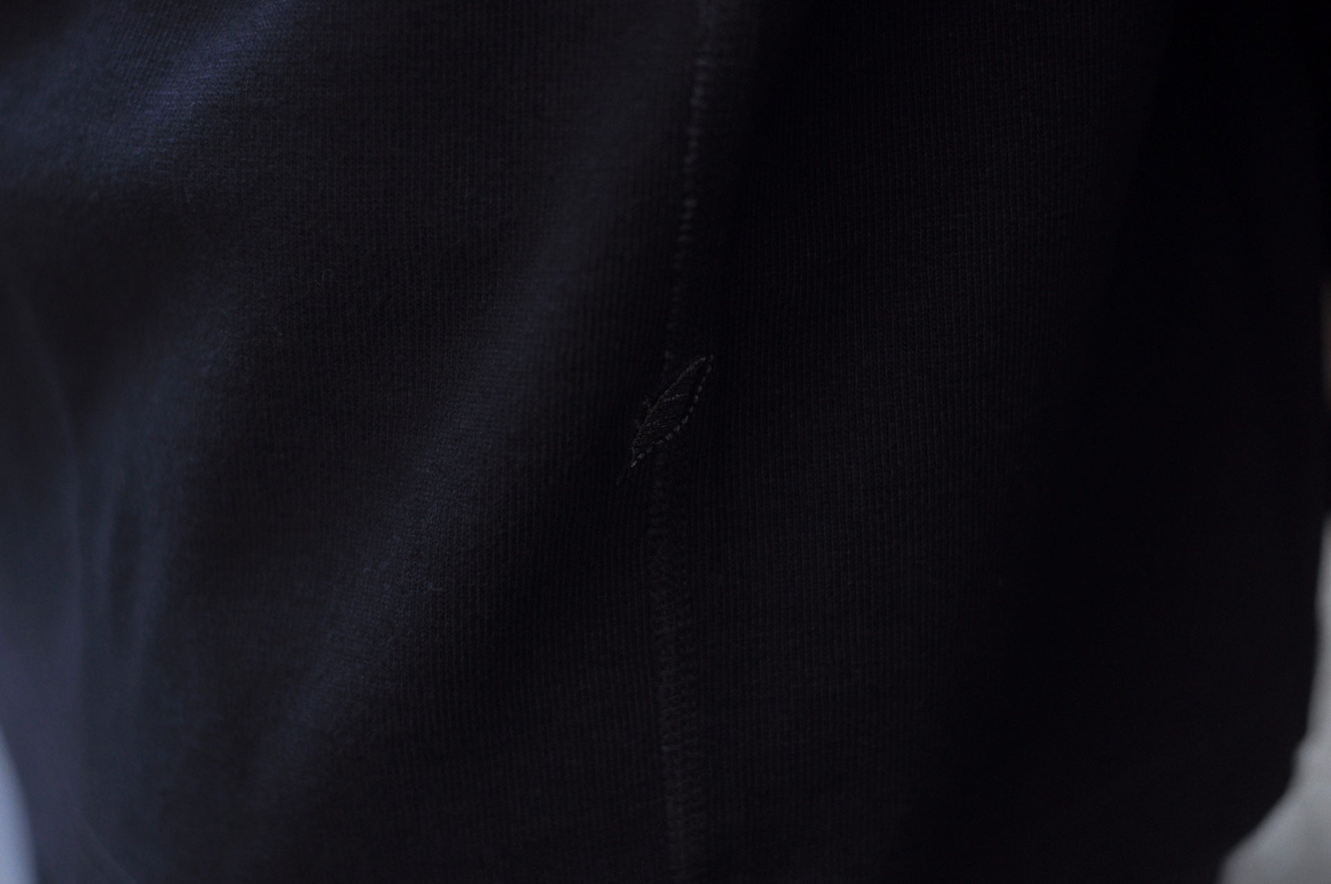 Pure Blue Japan 11oz Heavyweight “Raglan Style” Sweater (Black Overdyed)