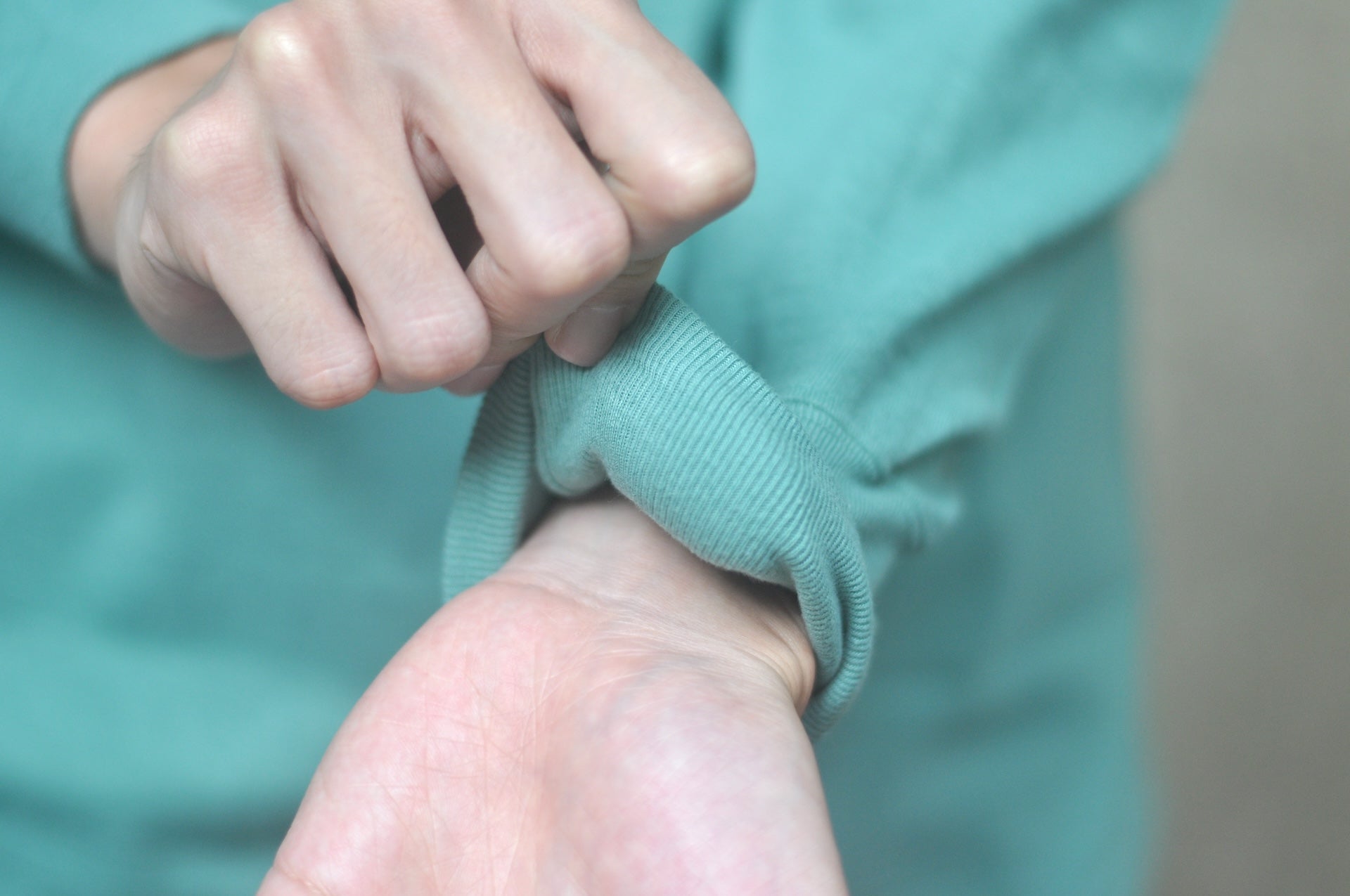 Dubble Works 7.7oz "Fallen Cotton" Loopwheeled Signature L/S Tee (Emerald)