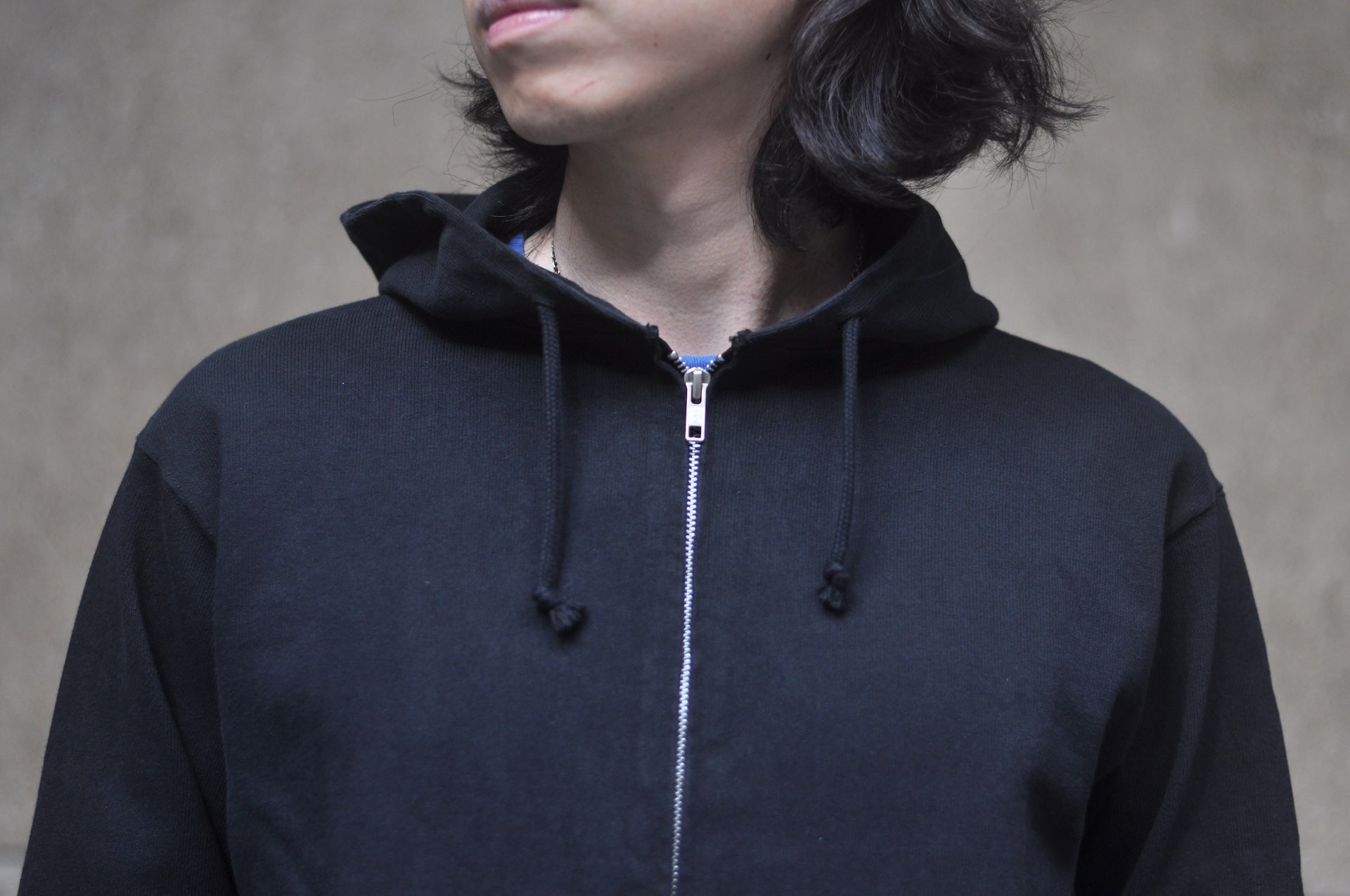 Samurai 12oz "Nippon Cotton" All-Season Tee-Hoodie (Solid Black)