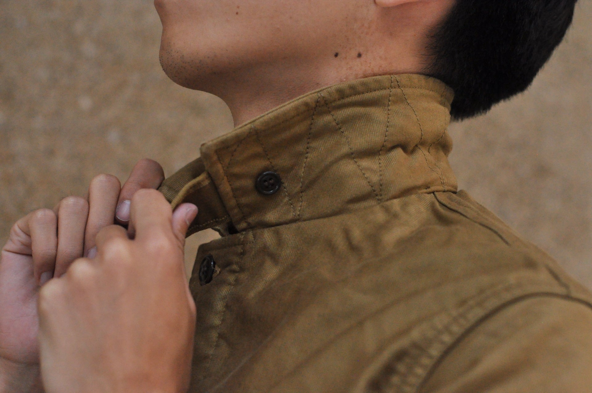 Freewheelers "Deck Worker" Jacket (Khaki Beige)