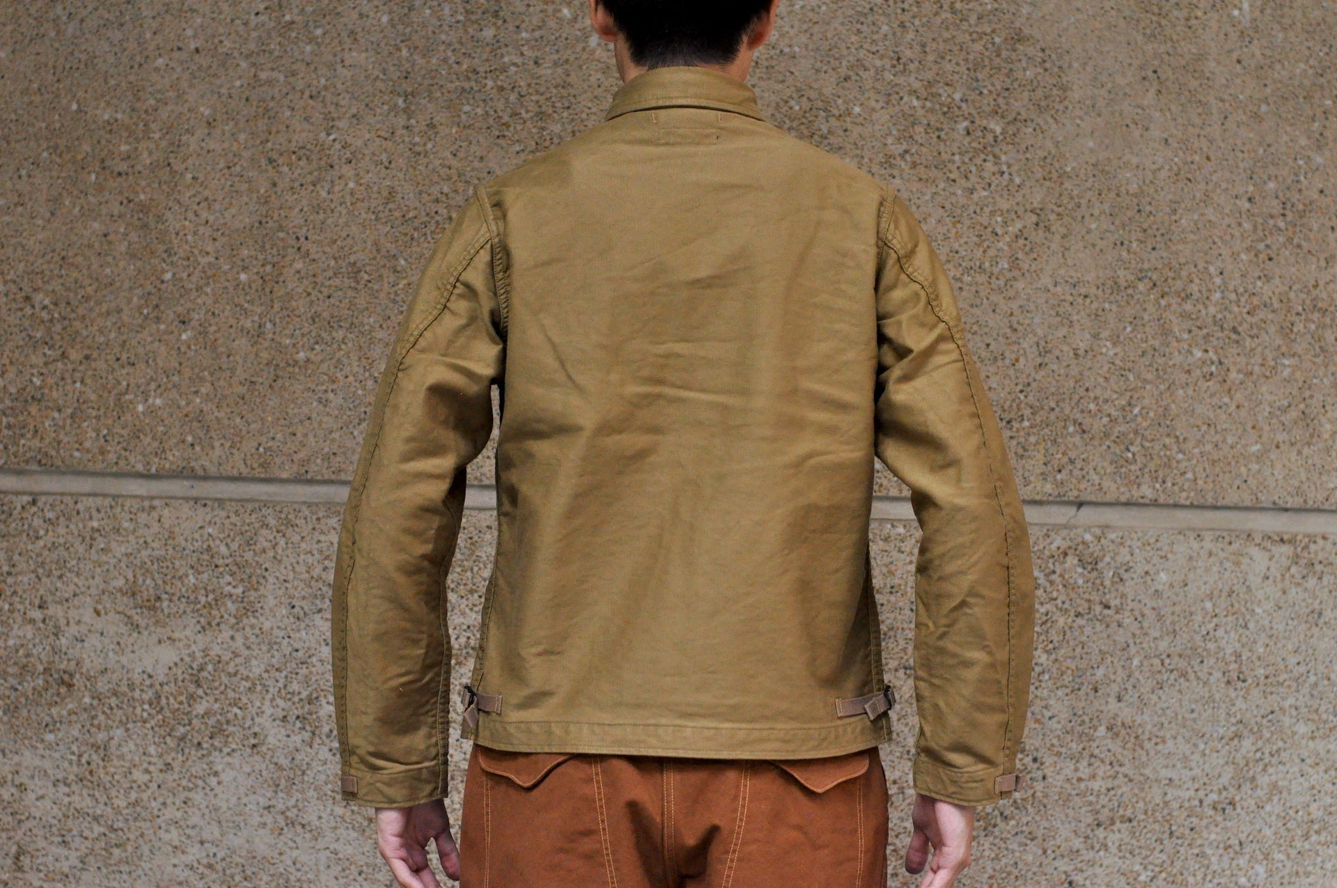 Freewheelers "Deck Worker" Jacket (Khaki Beige)