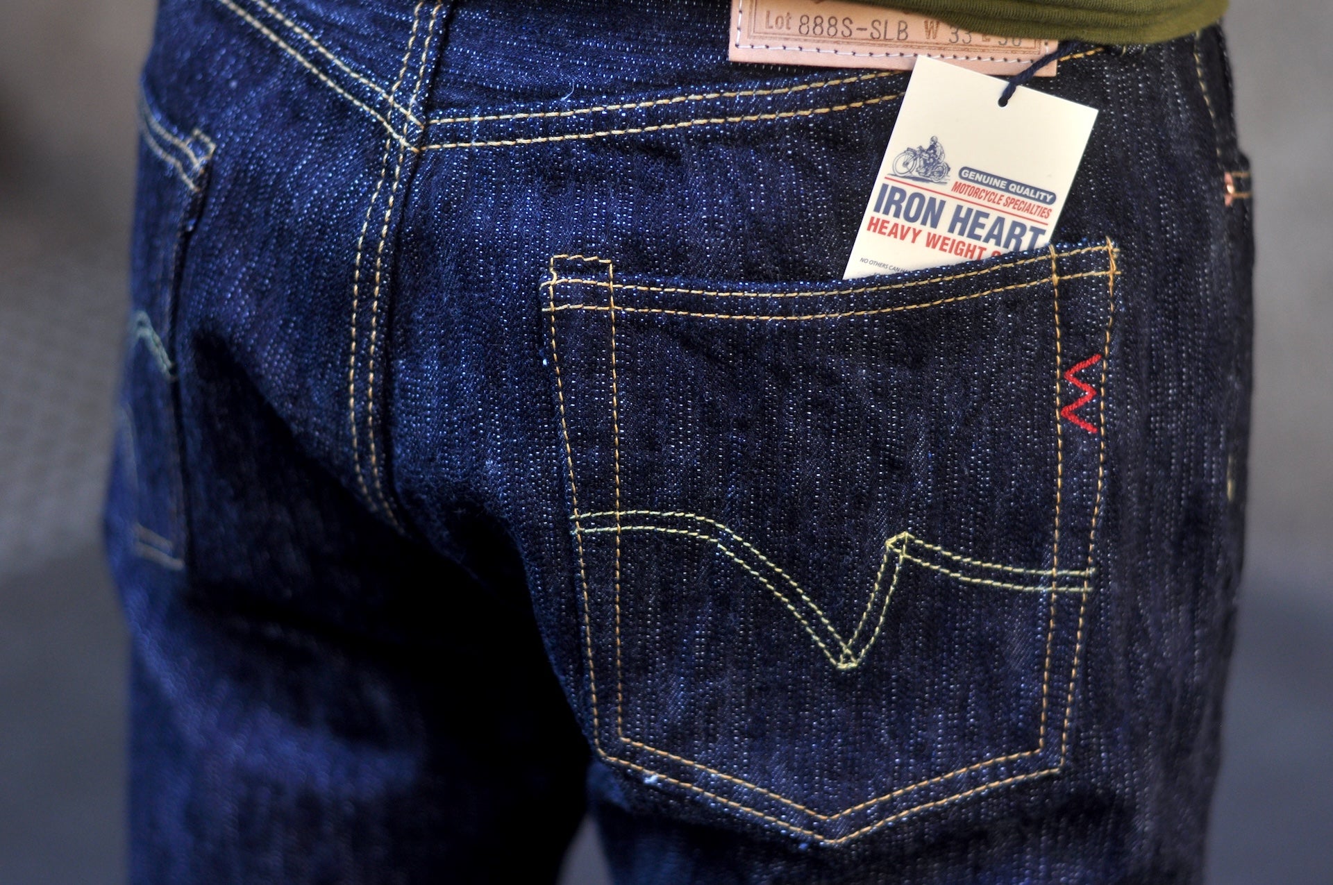Iron Heart 16oz 888S-SLB Denim (Straight Tapered Fit)