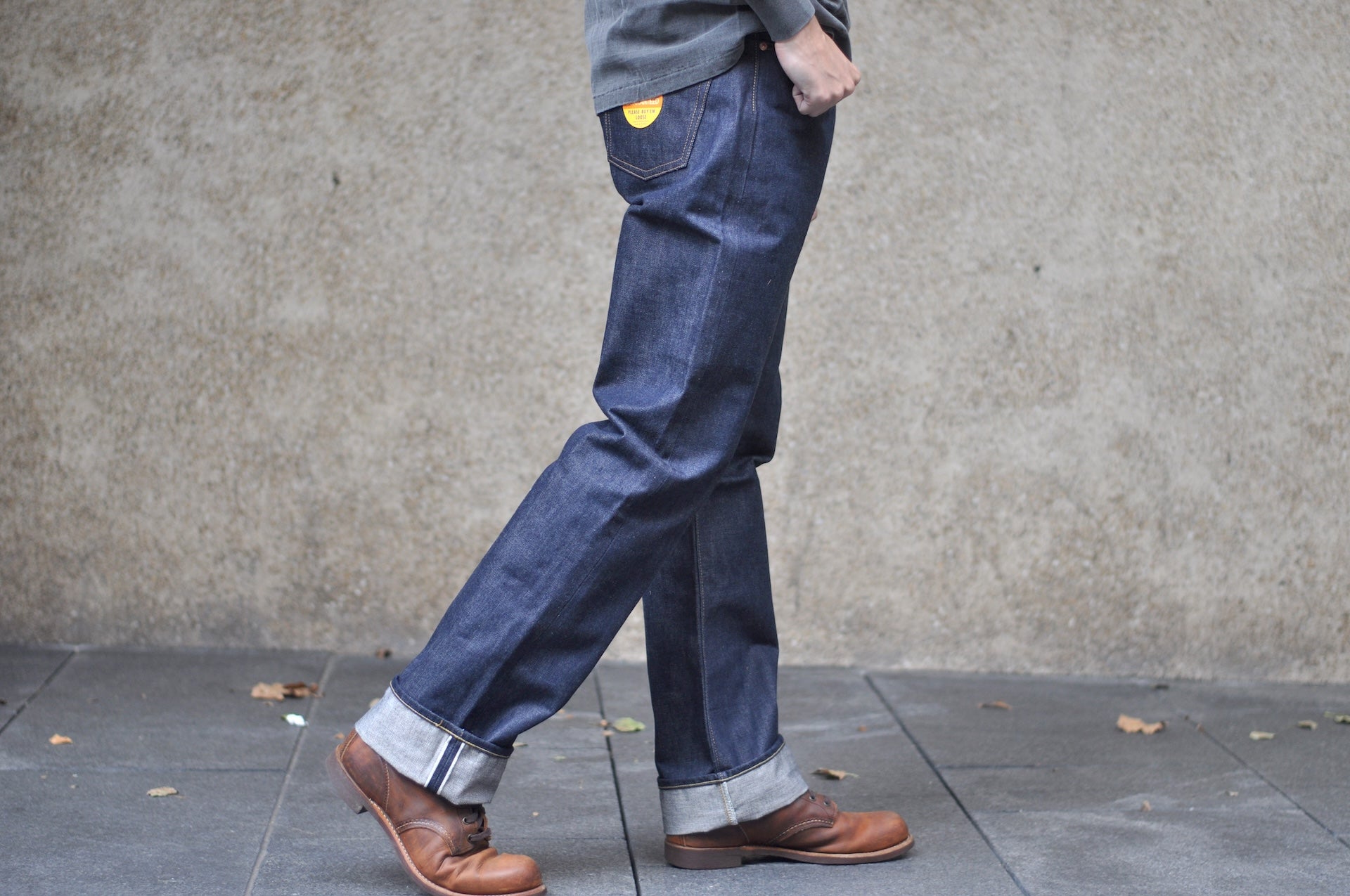 Denime X Warehouse Co. 14.5oz Indigo Dyed 220XX-54 Denim (Classic Straight fit)