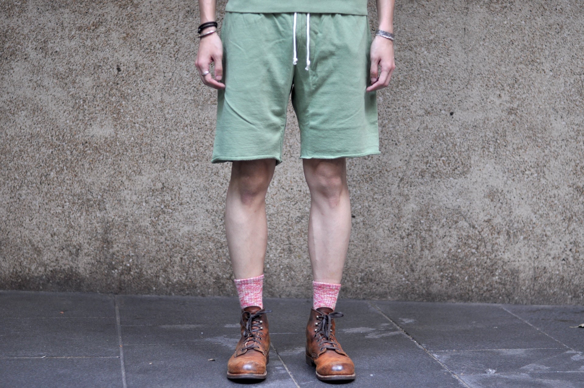 Dubble Works Tubular 'Standard' Sweat Shorts (Tea Green)