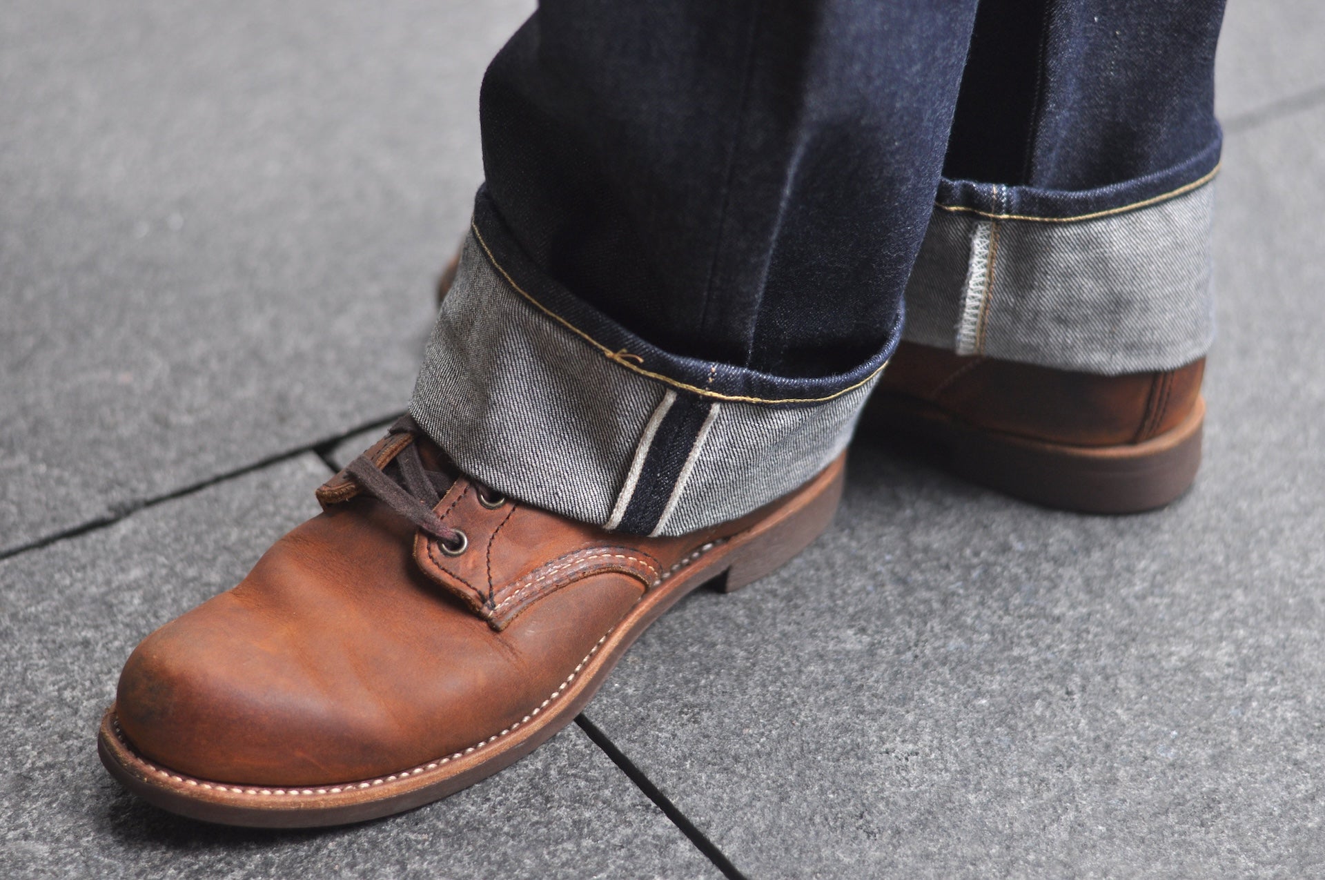 Denime X Warehouse Co. 14.5oz Indigo Dyed 220XX-54 Denim (Classic Straight fit)