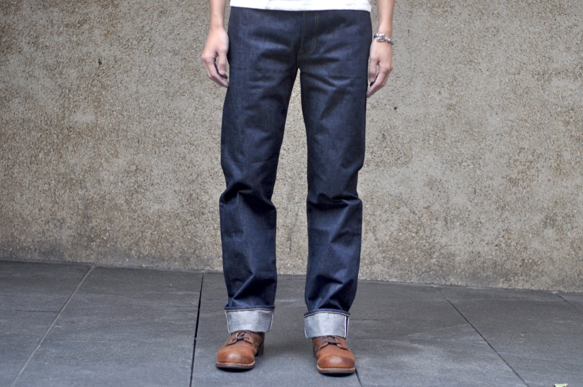 Denime X Warehouse Co. 14.5oz Indigo Dyed 220XX-S (WWII Model) Denim (Relaxed Straight fit)