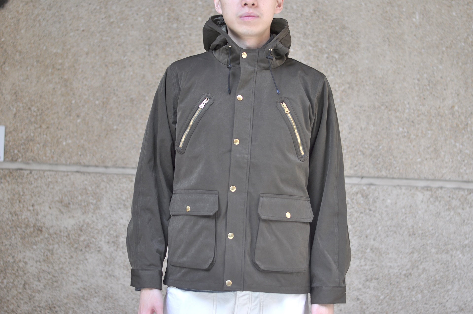 Unique Garment Suede-Touch 'Bird View VER 2.0' Mountain Parka (Moss Olive)