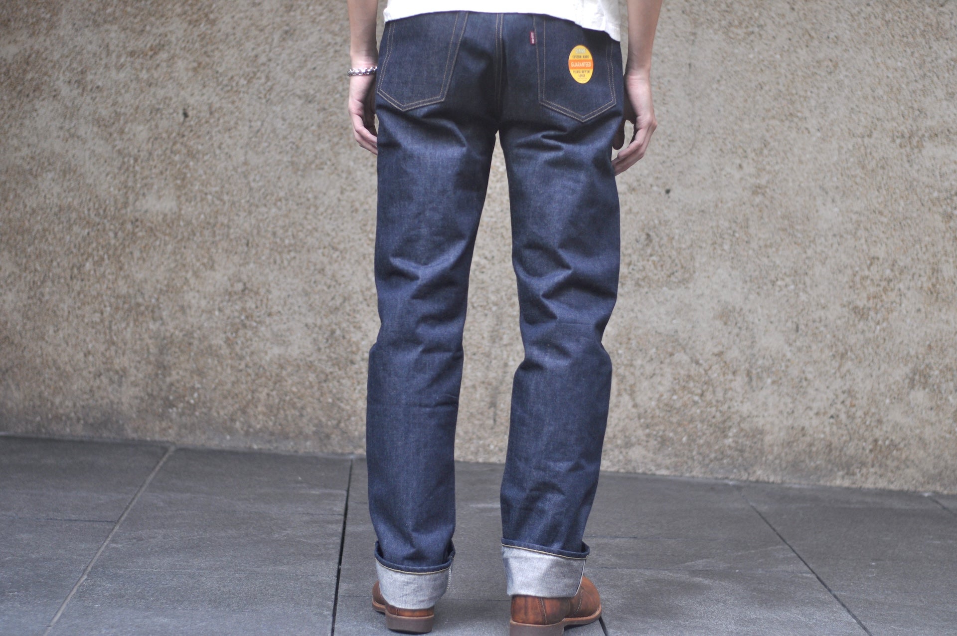 Denime X Warehouse Co. 14.5oz Indigo Dyed 220XX-S (WWII Model) Denim (Relaxed Straight fit)