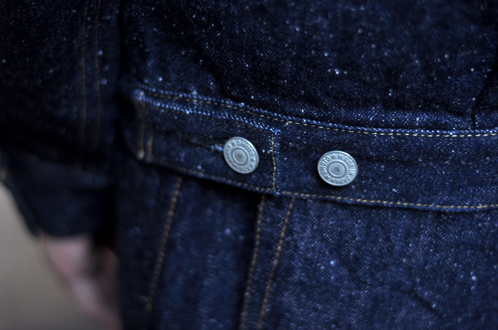 Omoto Denim 16oz Indigo Dyed “Super-Nep” Modified Type 2 Denim Jacket