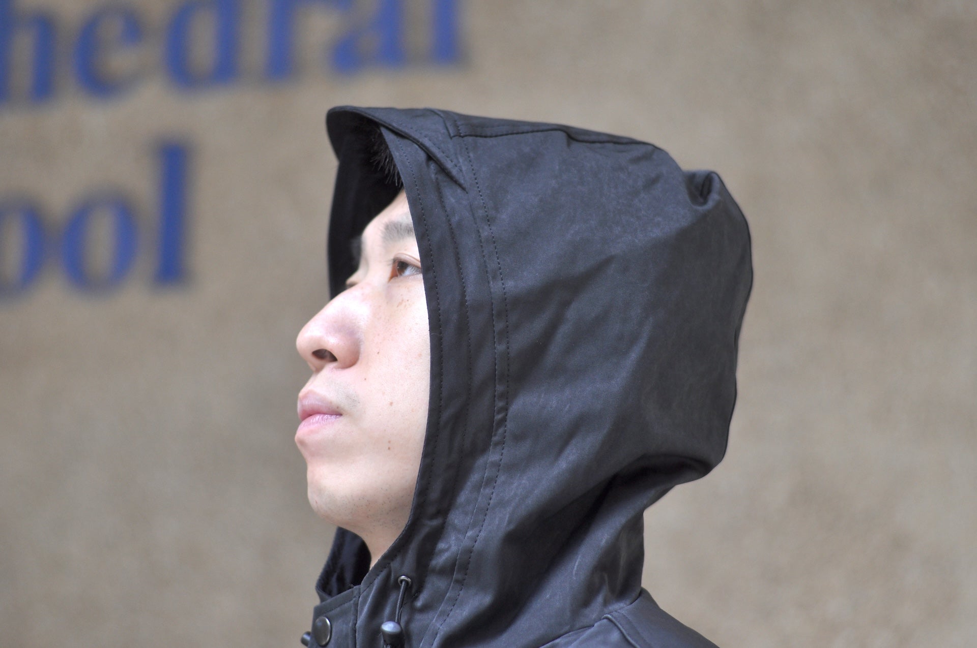 Unique Garment Suede-Touch 'Bird View VER 2.0' Mountain Parka (Smoke Black)