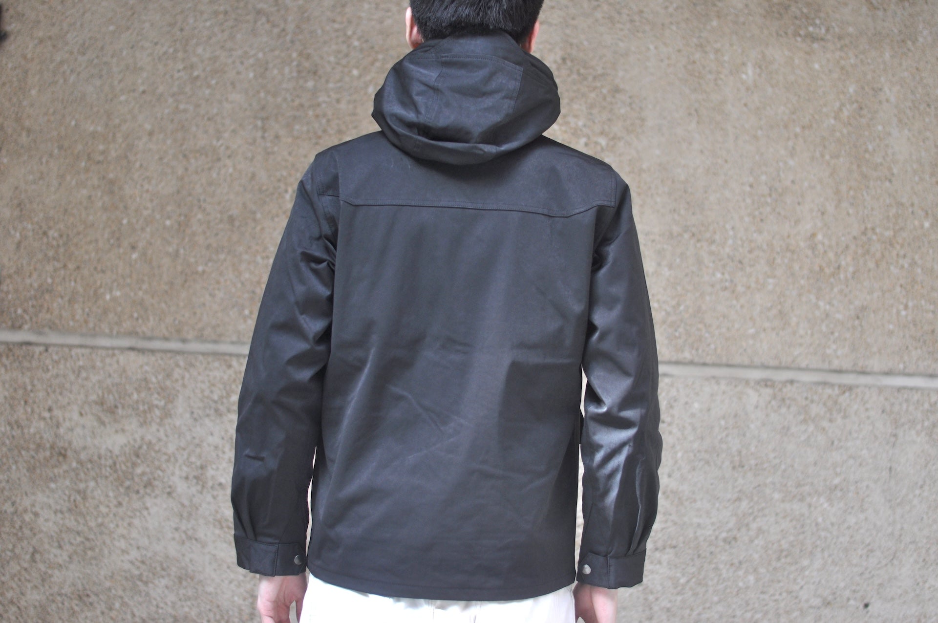 Unique Garment Suede-Touch 'Bird View VER 2.0' Mountain Parka (Smoke Black)