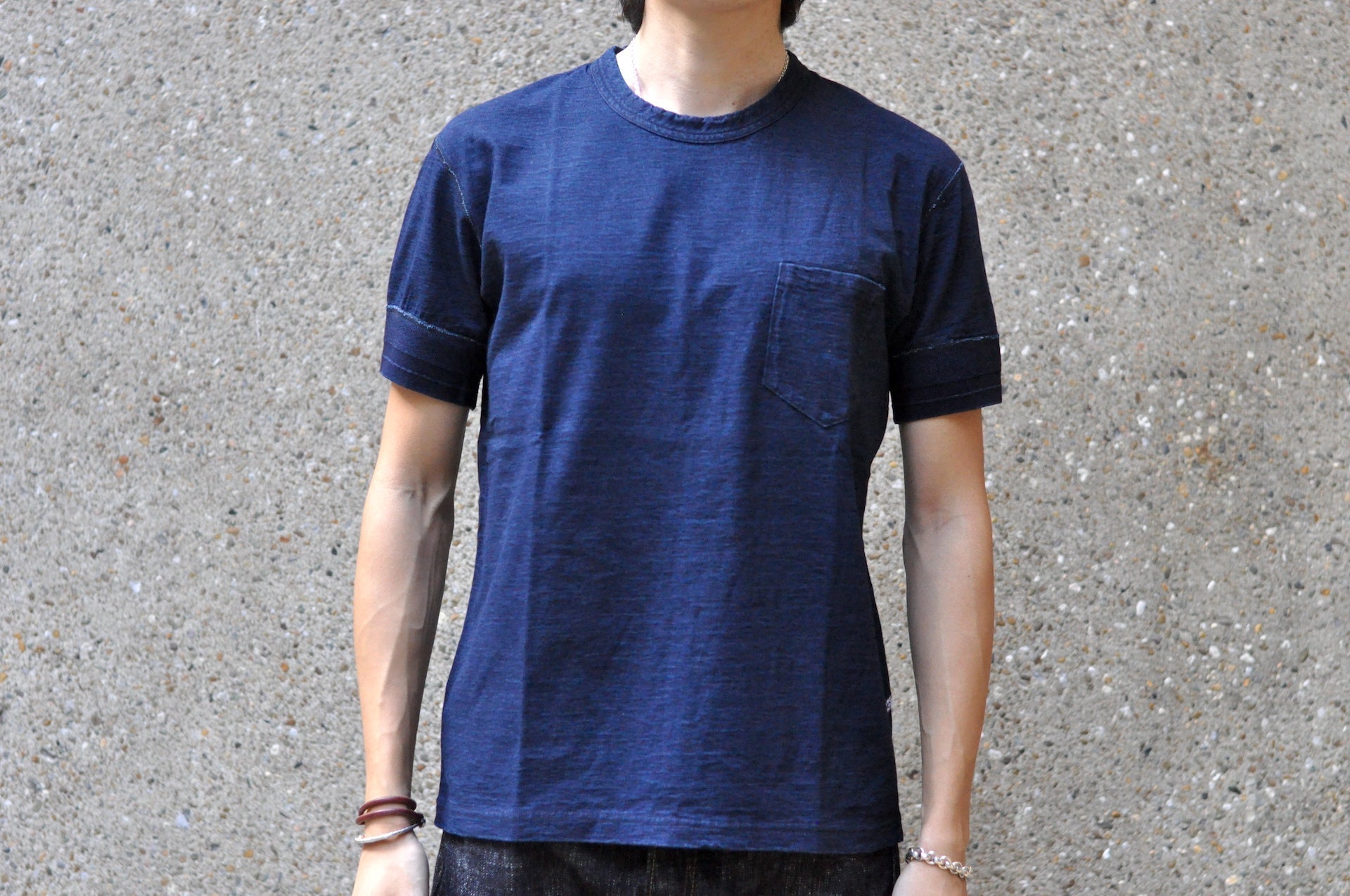 Pure Blue Japan 6.5oz "Signature" Pocket Tee (Grand Indigo)