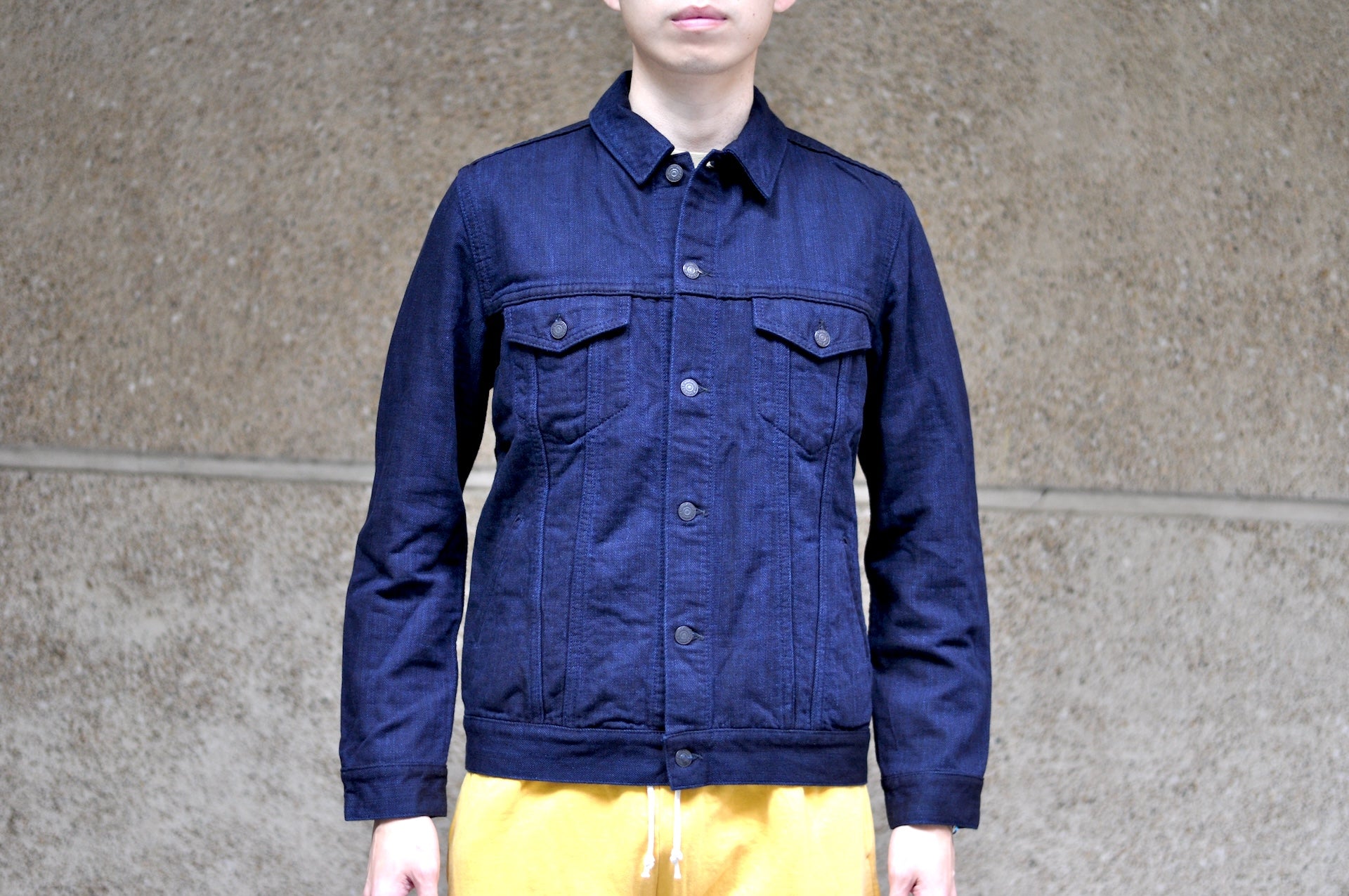 Pure Blue Japan Indigo Dyed "Double Face" Type 3 Denim Jacket