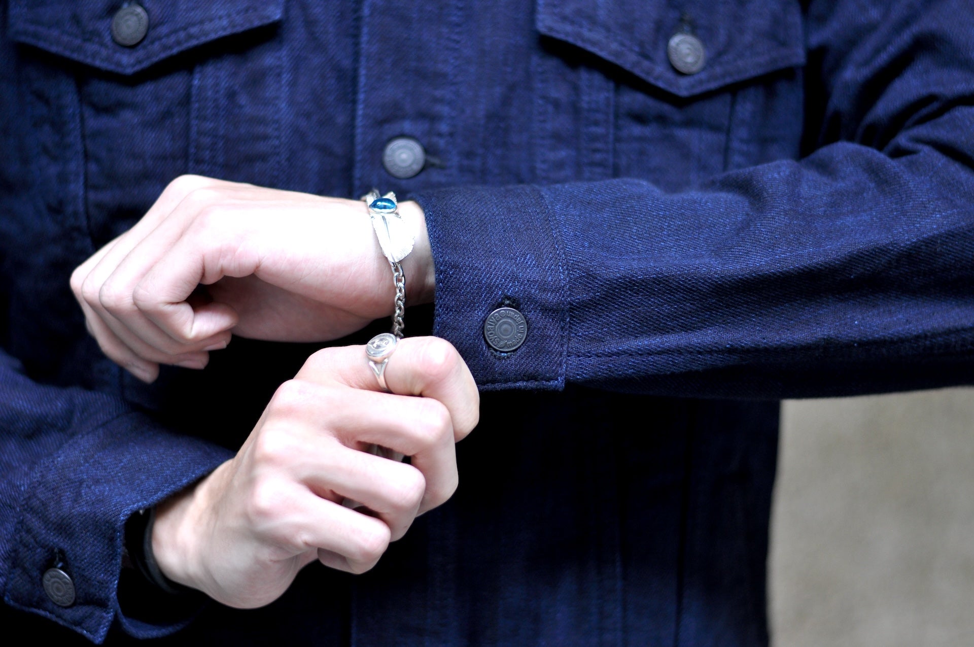 Pure Blue Japan Indigo Dyed "Double Face" Type 3 Denim Jacket