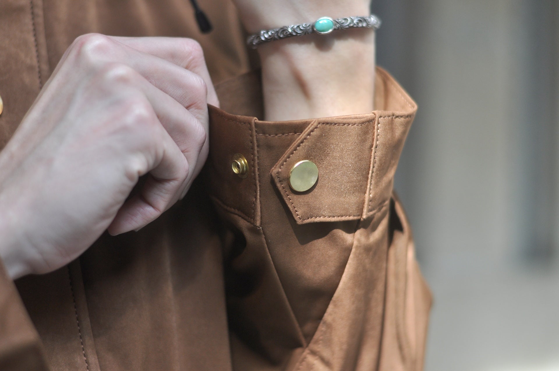 Unique Garment Suede-Touch 'Bird View VER 2.0' Mountain Parka (Earthy Brown)