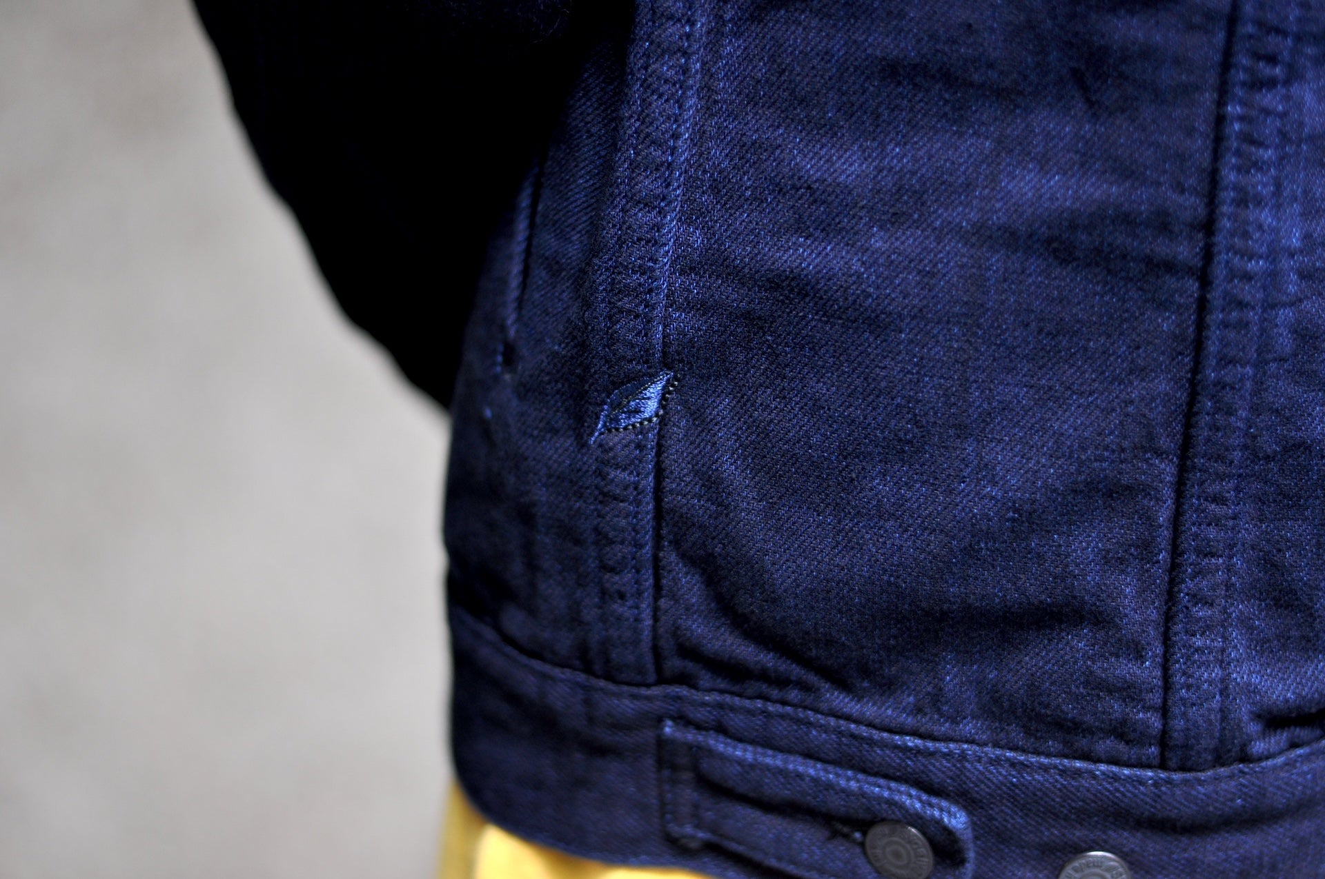 Pure Blue Japan Indigo Dyed "Double Face" Type 3 Denim Jacket