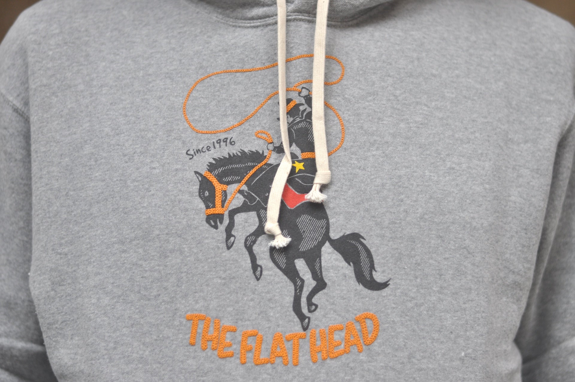 The Flat Head 11oz "Cowboy" Loopwheeled Pull-Over (Grey)