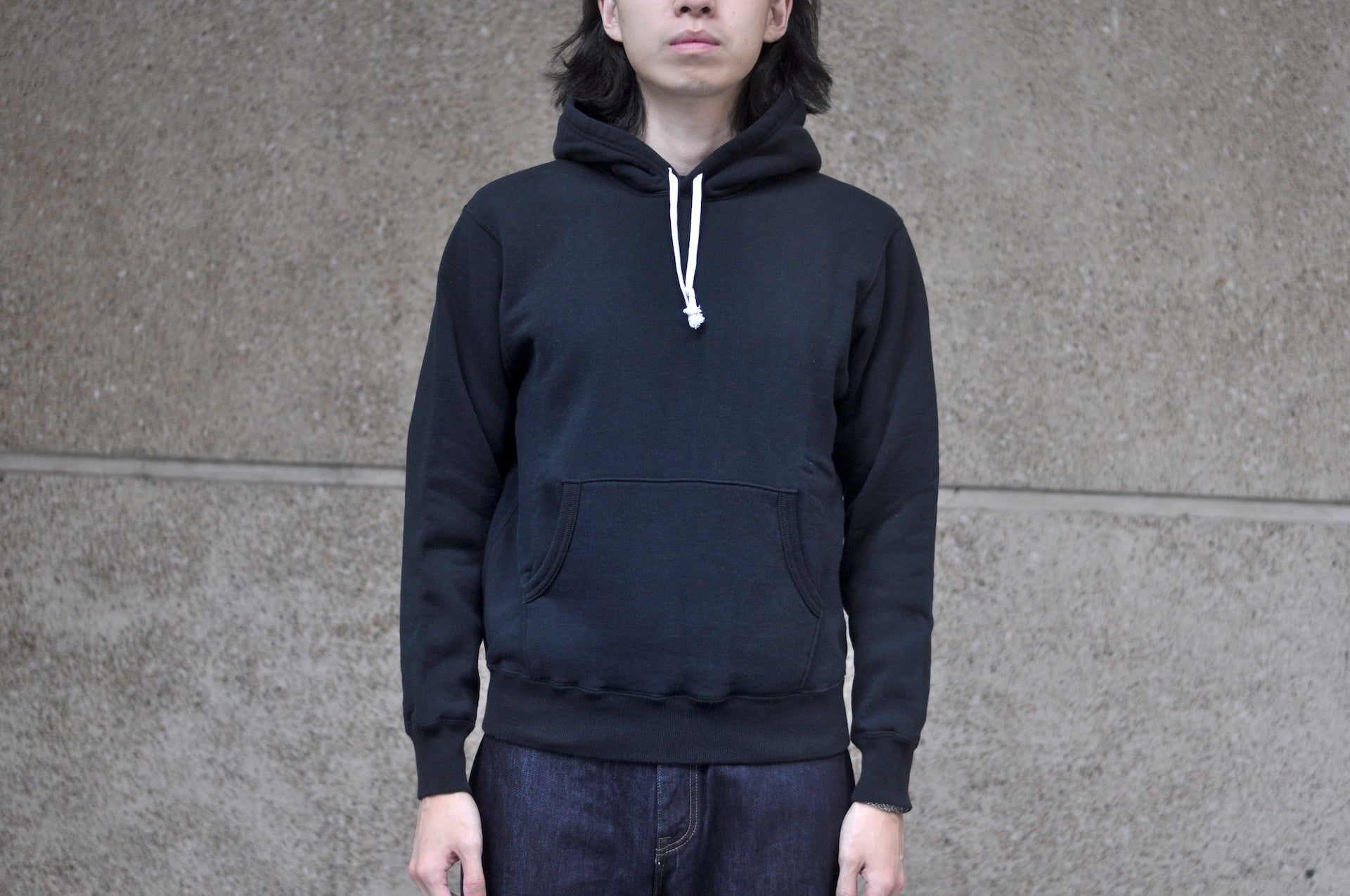 The Flat Head '26 Version 11oz Loopwheeled Pull-Over (Black)