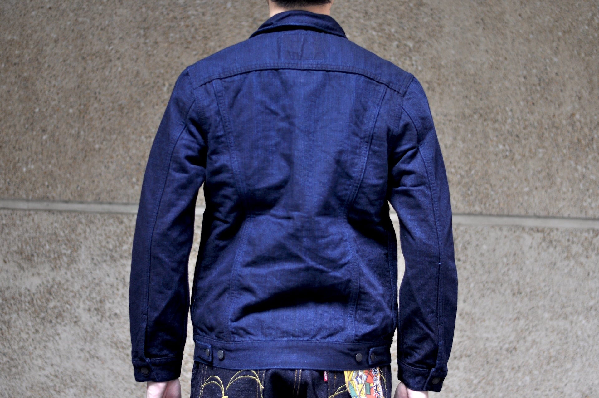 Pure Blue Japan Indigo Dyed "Double Face" Type 2 Denim Jacket