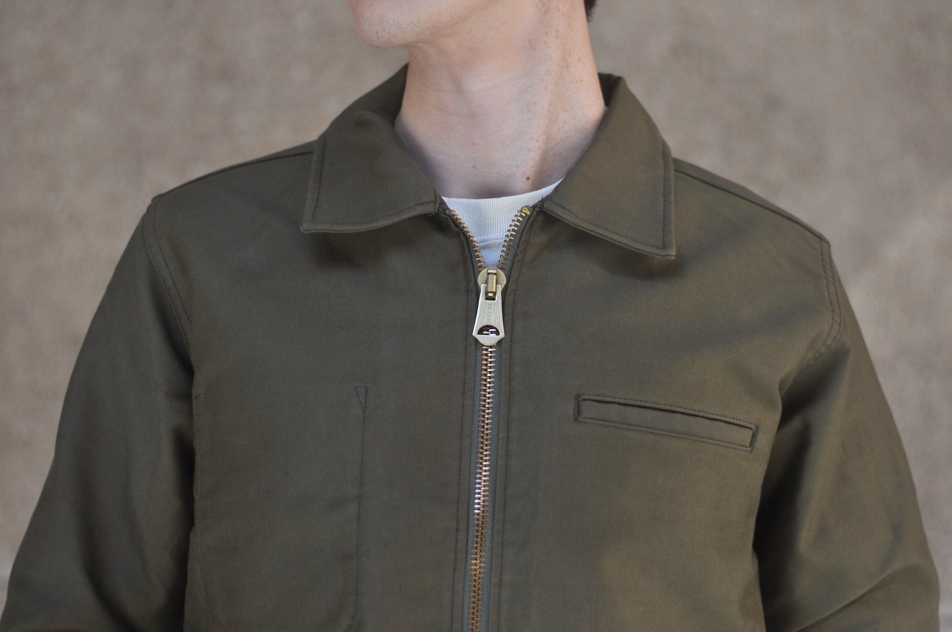 Unique Garment Heavyweight Jungle Cloth 'Utility VER 2.0' Jacket (Army Green)