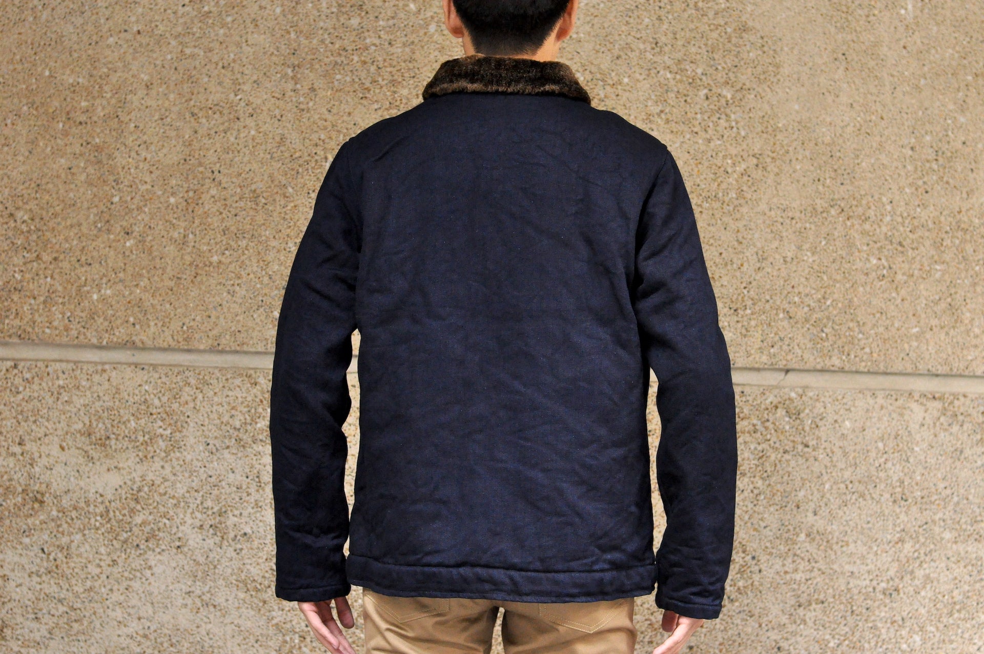 UES Duck Canvas N-1 Deck Jacket (Indigo)