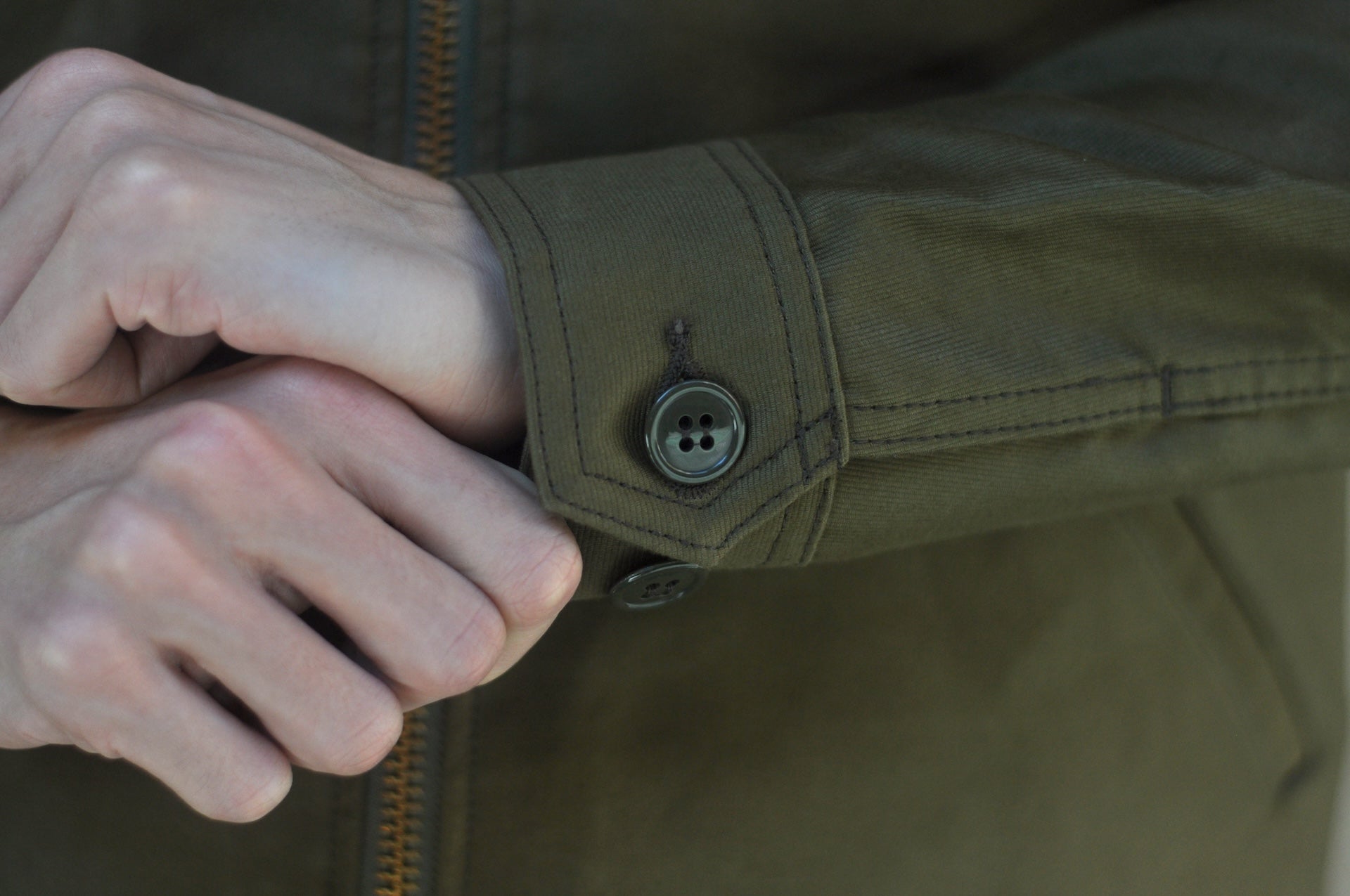 Unique Garment Heavyweight Jungle Cloth 'Utility VER 2.0' Jacket (Army Green)