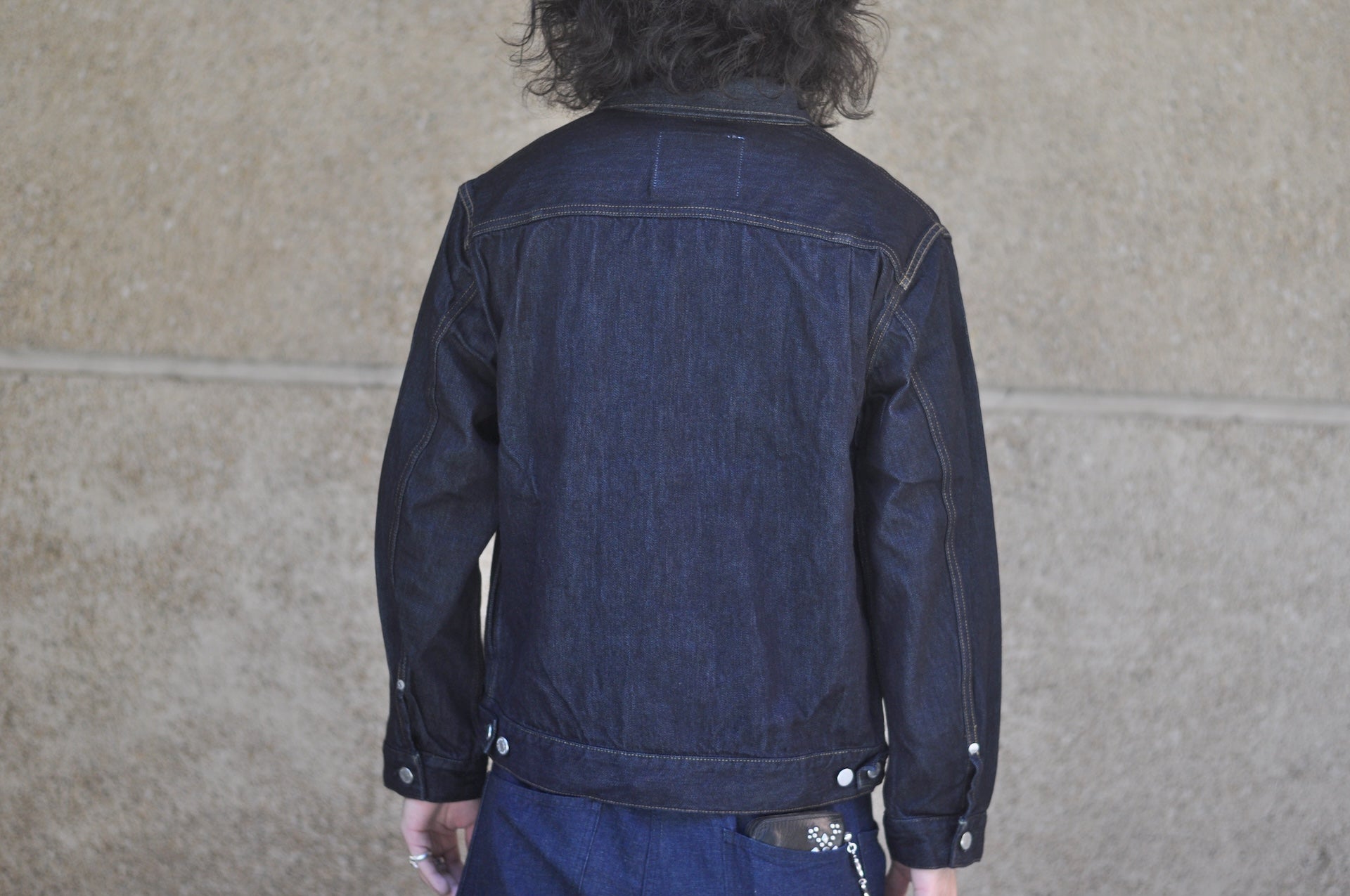 MOMOTARO JEANS 11oz Indigo Dyed "Silk-Touch" Modified Type 2 Denim Jacket