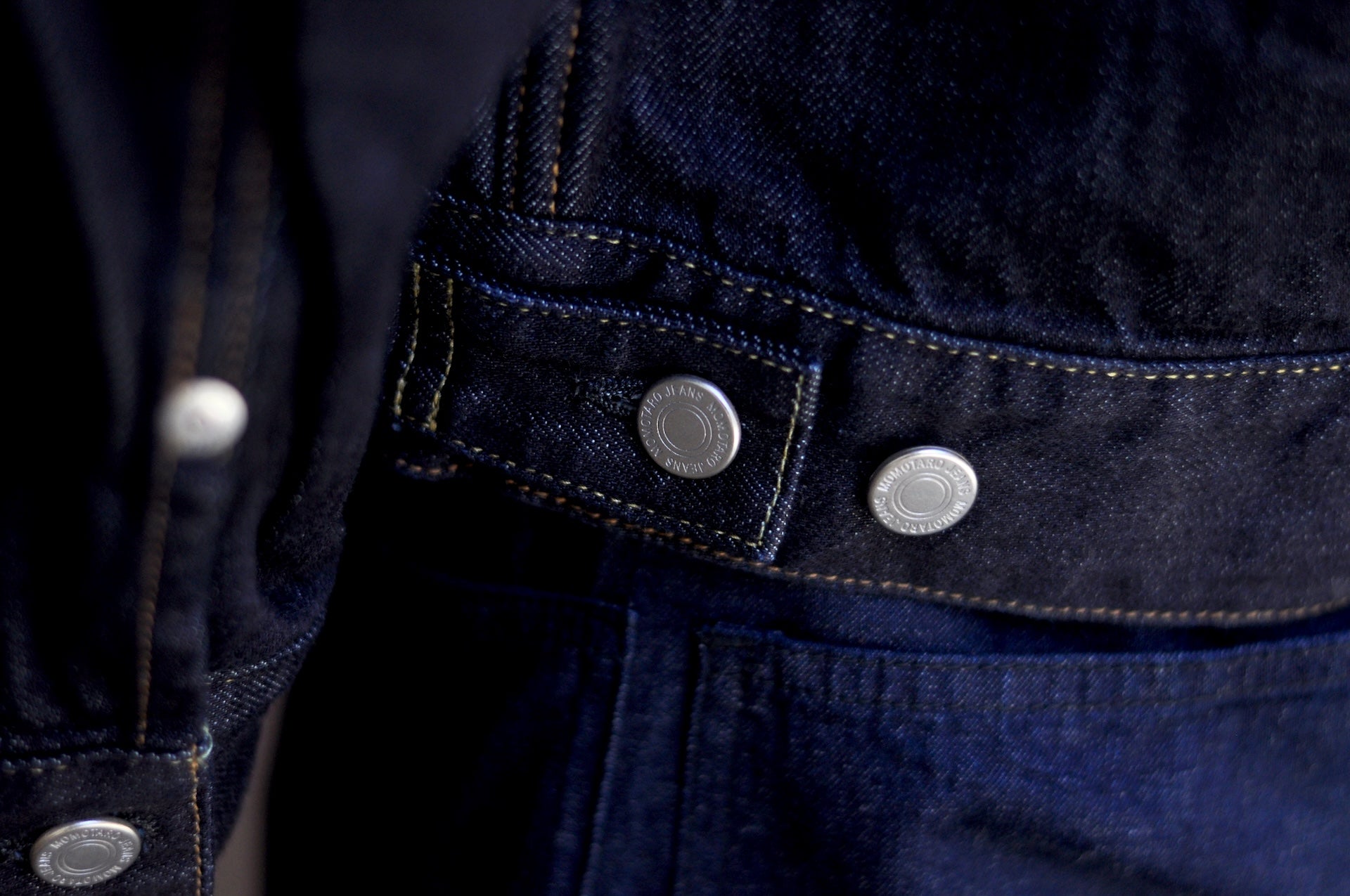 MOMOTARO JEANS 11oz Indigo Dyed "Silk-Touch" Modified Type 2 Denim Jacket