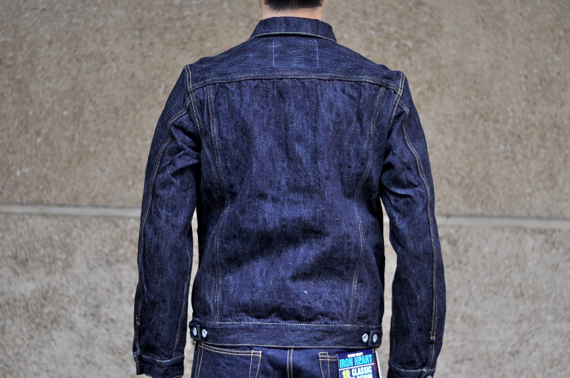 Iron Heart 16oz Slubby Modified Type 3 Denim Jacket