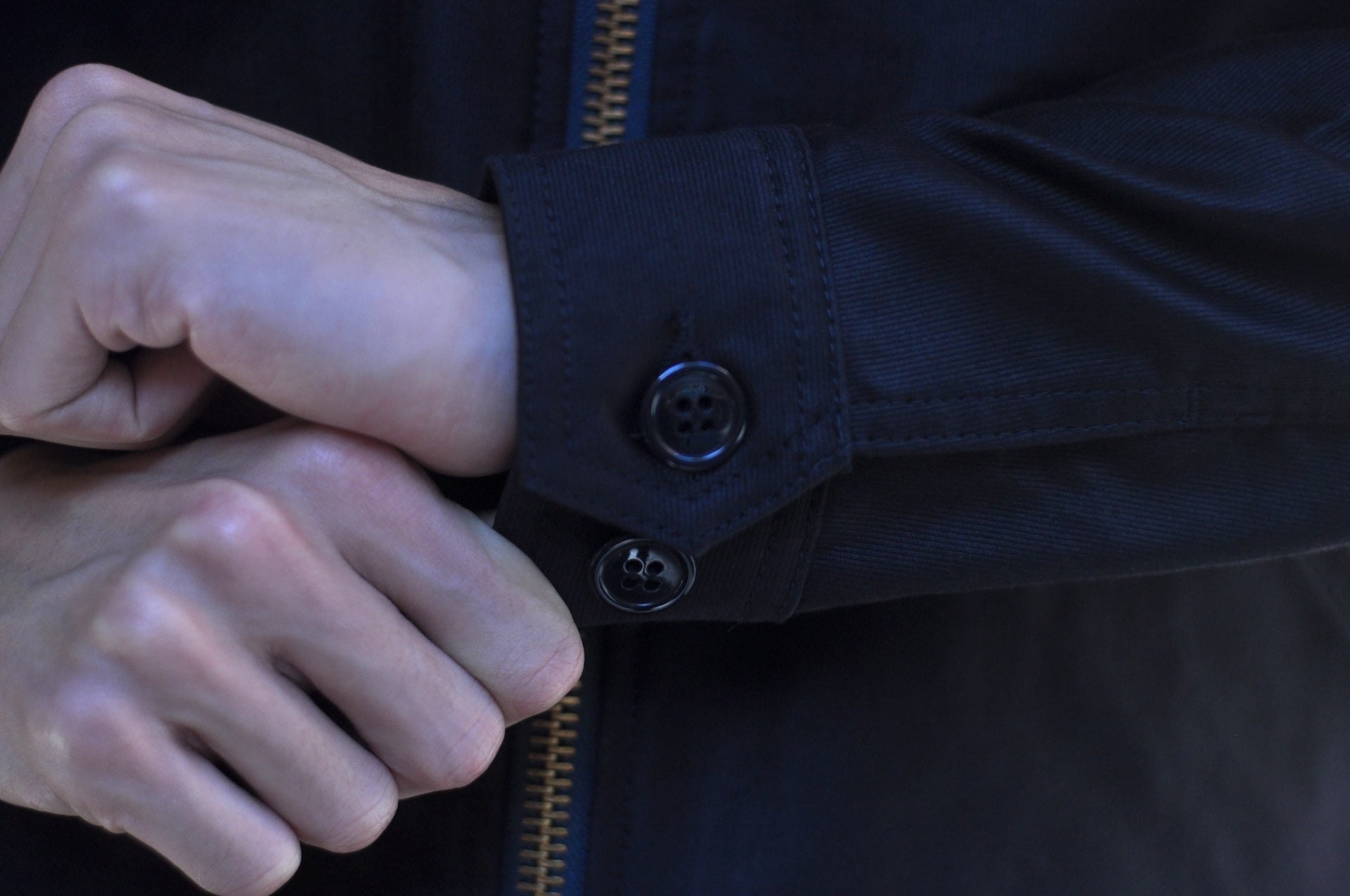 Unique Garment Heavyweight Jungle Cloth 'Utility VER 2.0' Jacket (Midnight Navy)