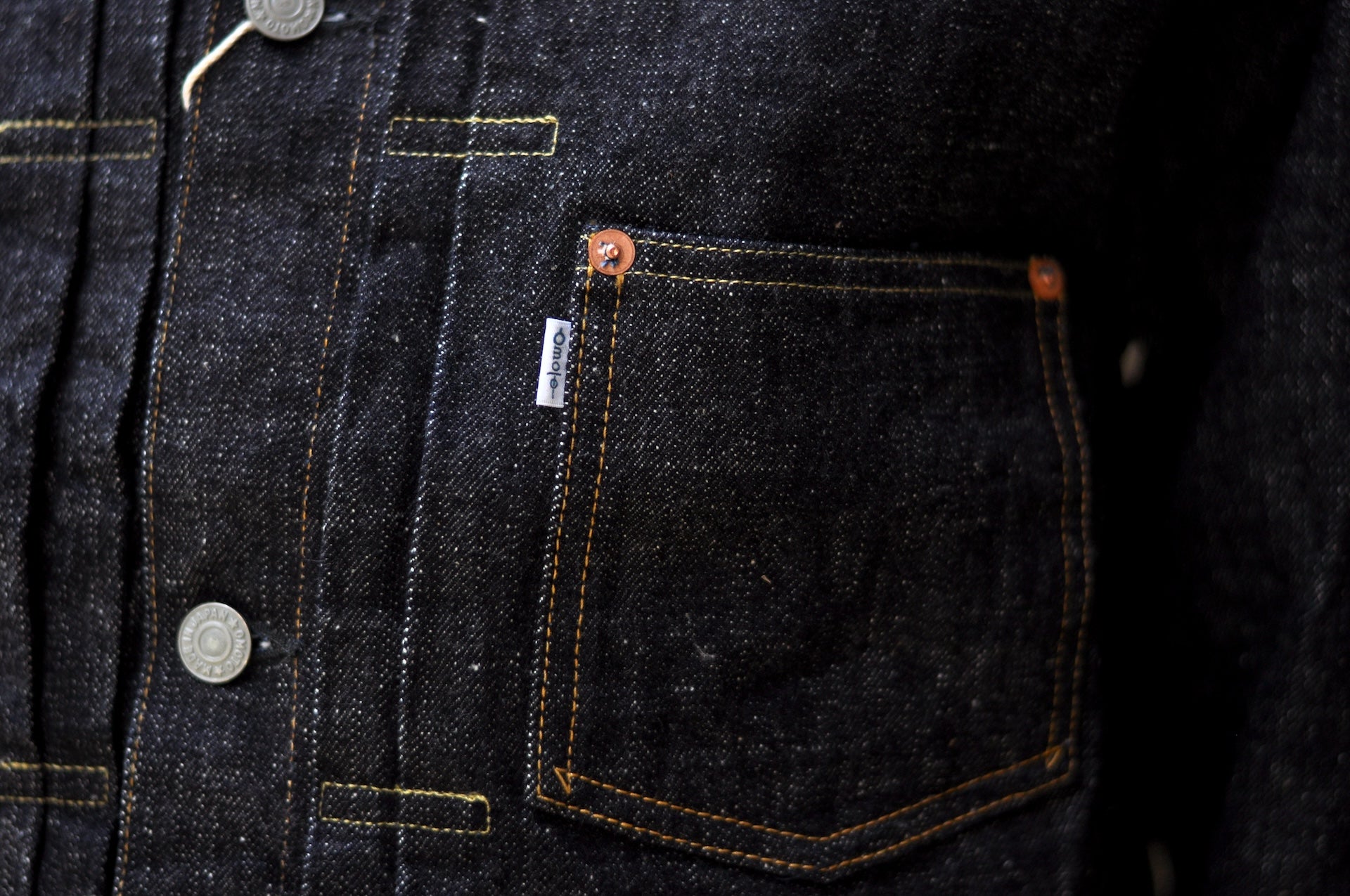 Omoto Denim 15.5OZ Type 1 Denim Jacket