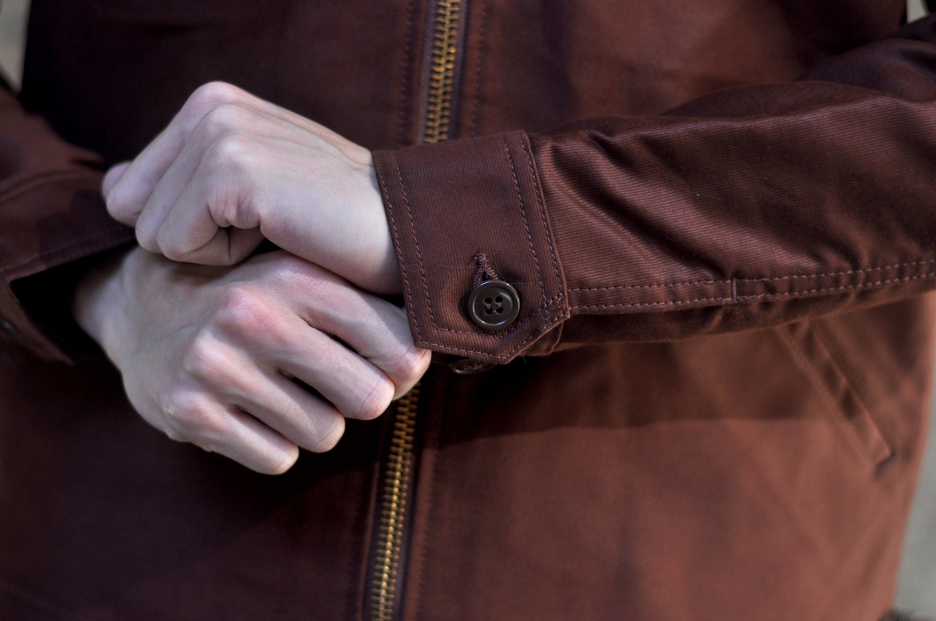 Unique Garment Heavyweight Jungle Cloth 'Utility VER 2.0' Jacket (Rust Brown)