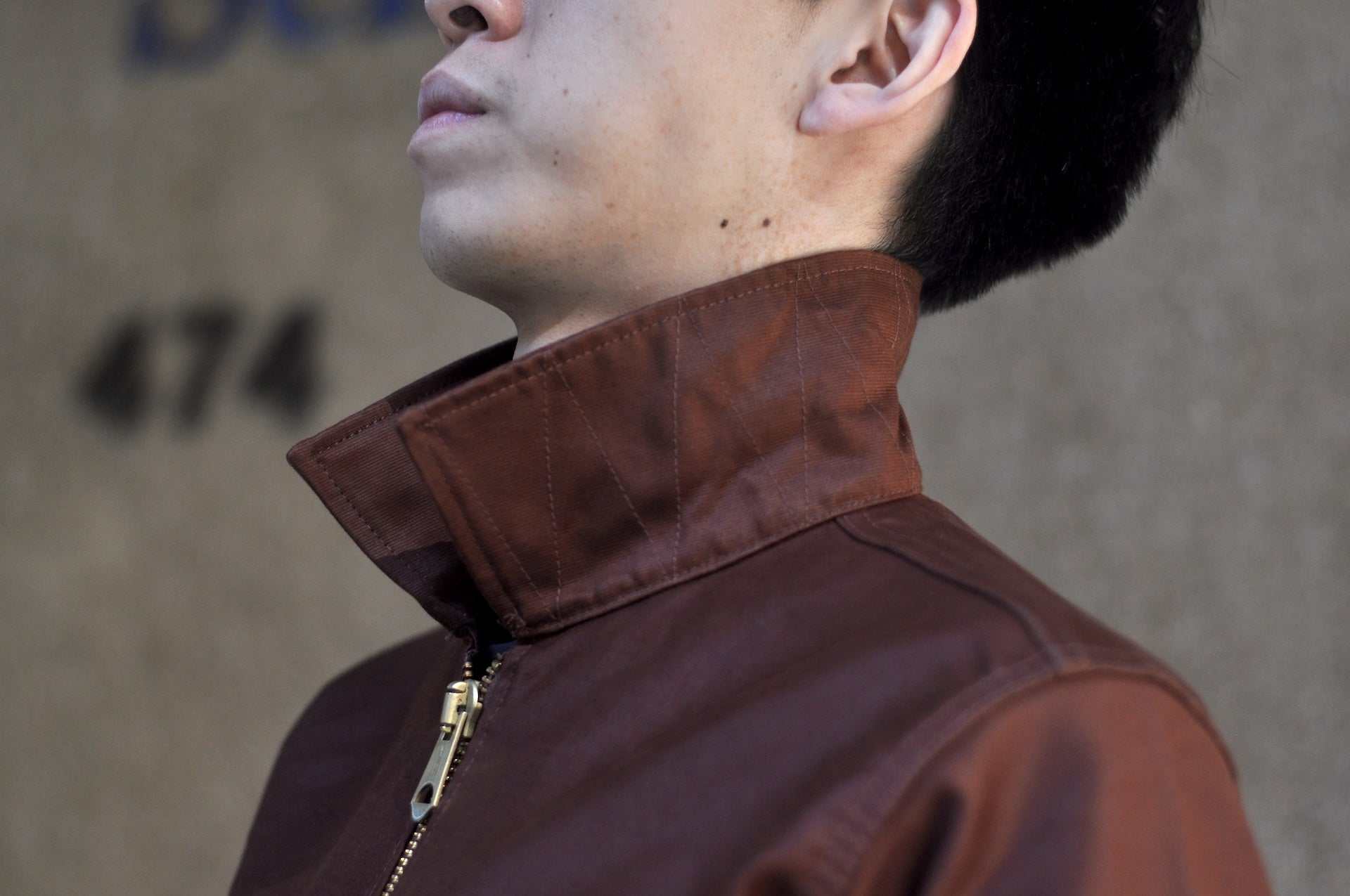 Unique Garment Heavyweight Jungle Cloth 'Utility VER 2.0' Jacket (Rust Brown)