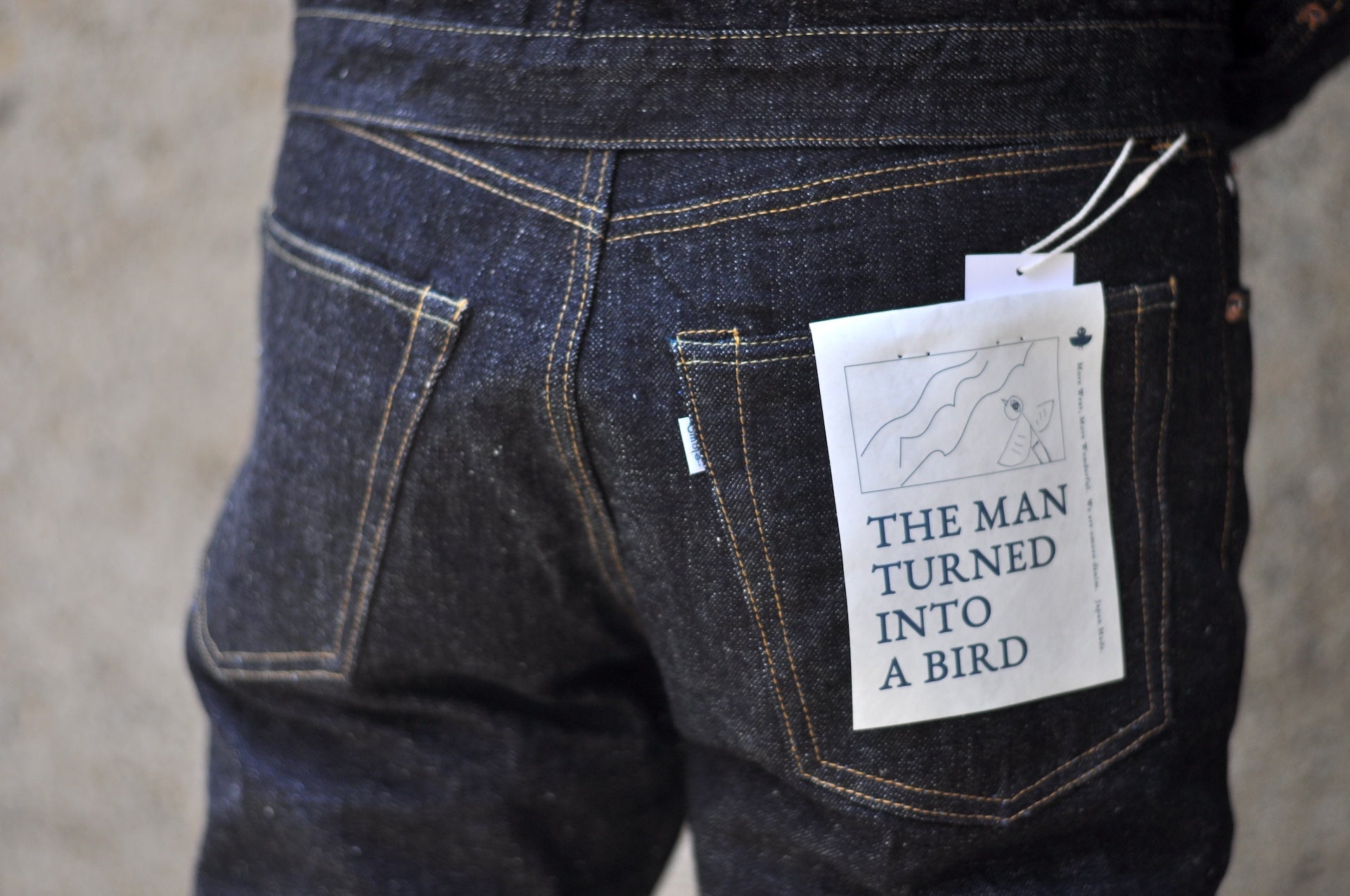 Omoto Denim 15.5oz Indigo Dyed “Neo-Slub” 0411 Denim (Relaxed Tapered fit)